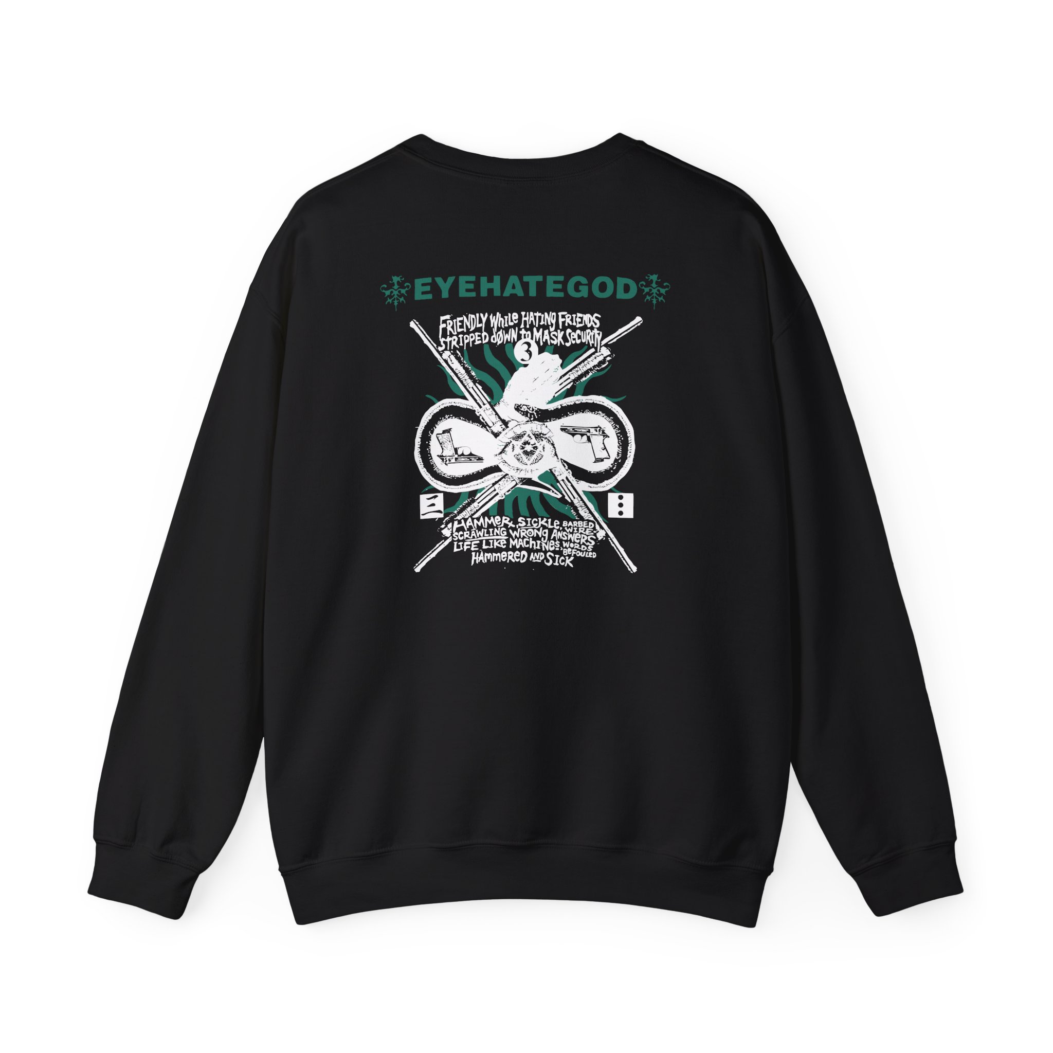 Eyehategod Disorders Not Elsewhere Classified Unisex Heavy Blendâ„¢ Crewneck Sweatshirt