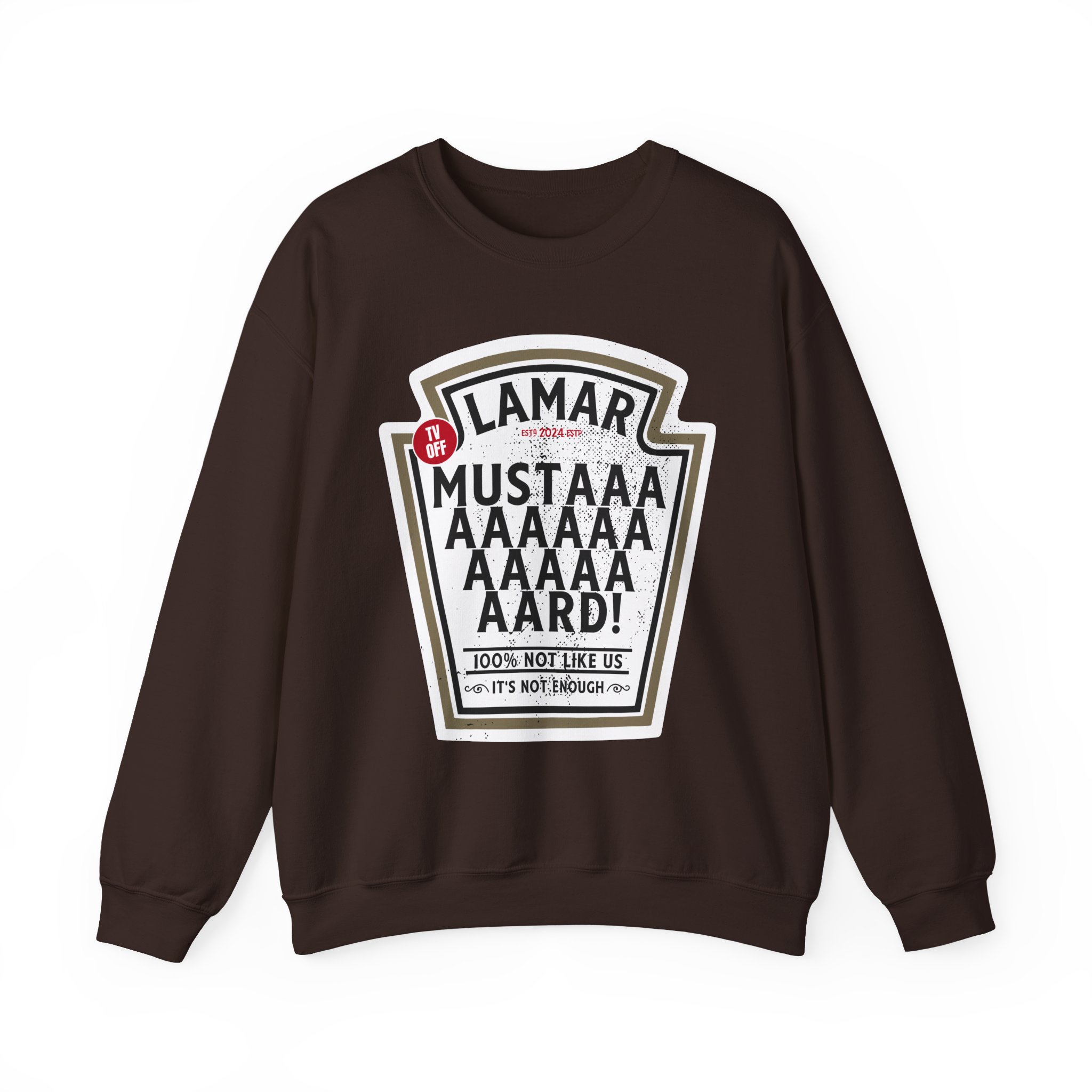 Kendrick Lamar Mustard Tv Off Unisex Heavy Blendâ„¢ Crewneck Sweatshirt