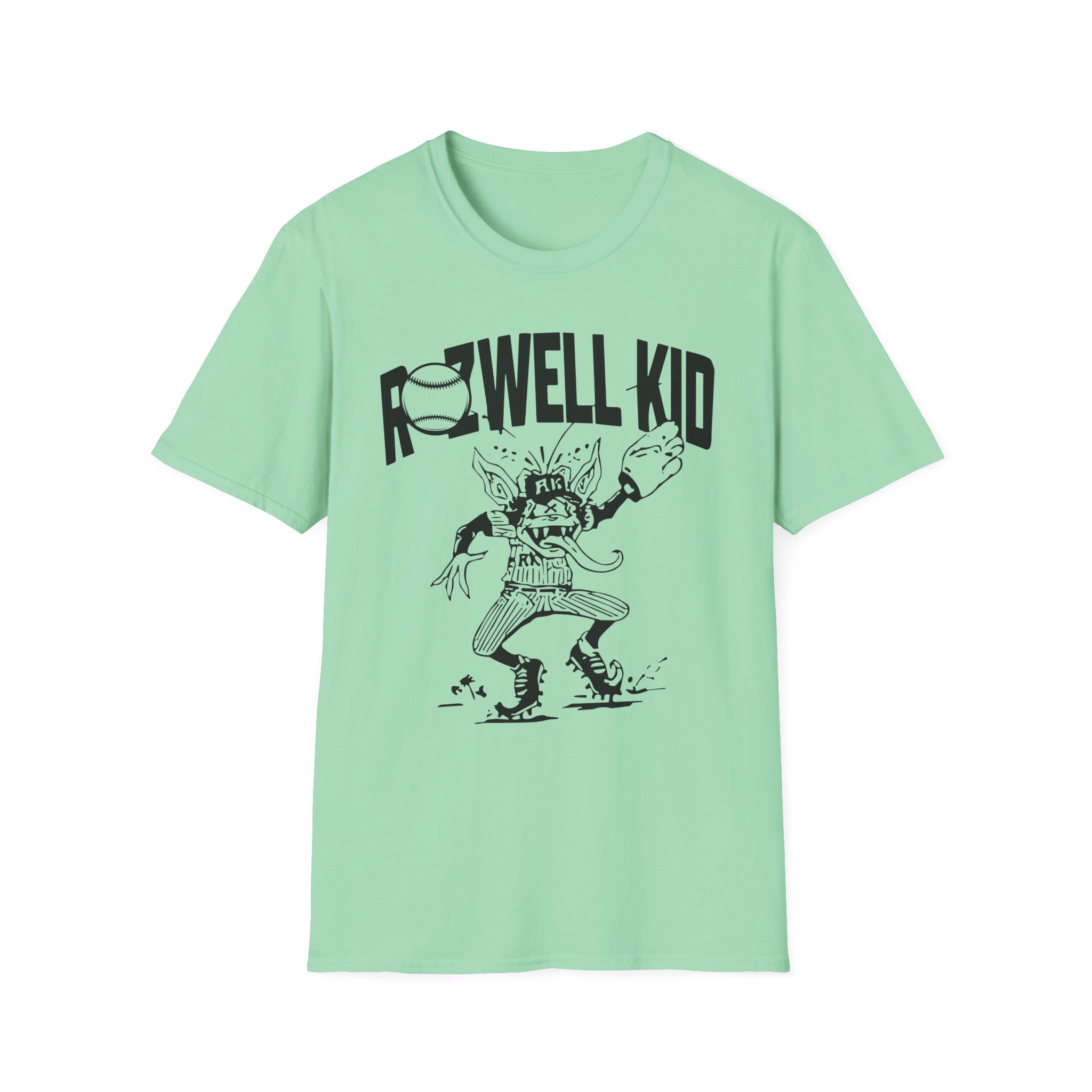 Rozwell Kid Baseball Goblin Unisex Softstyle T-Shirt