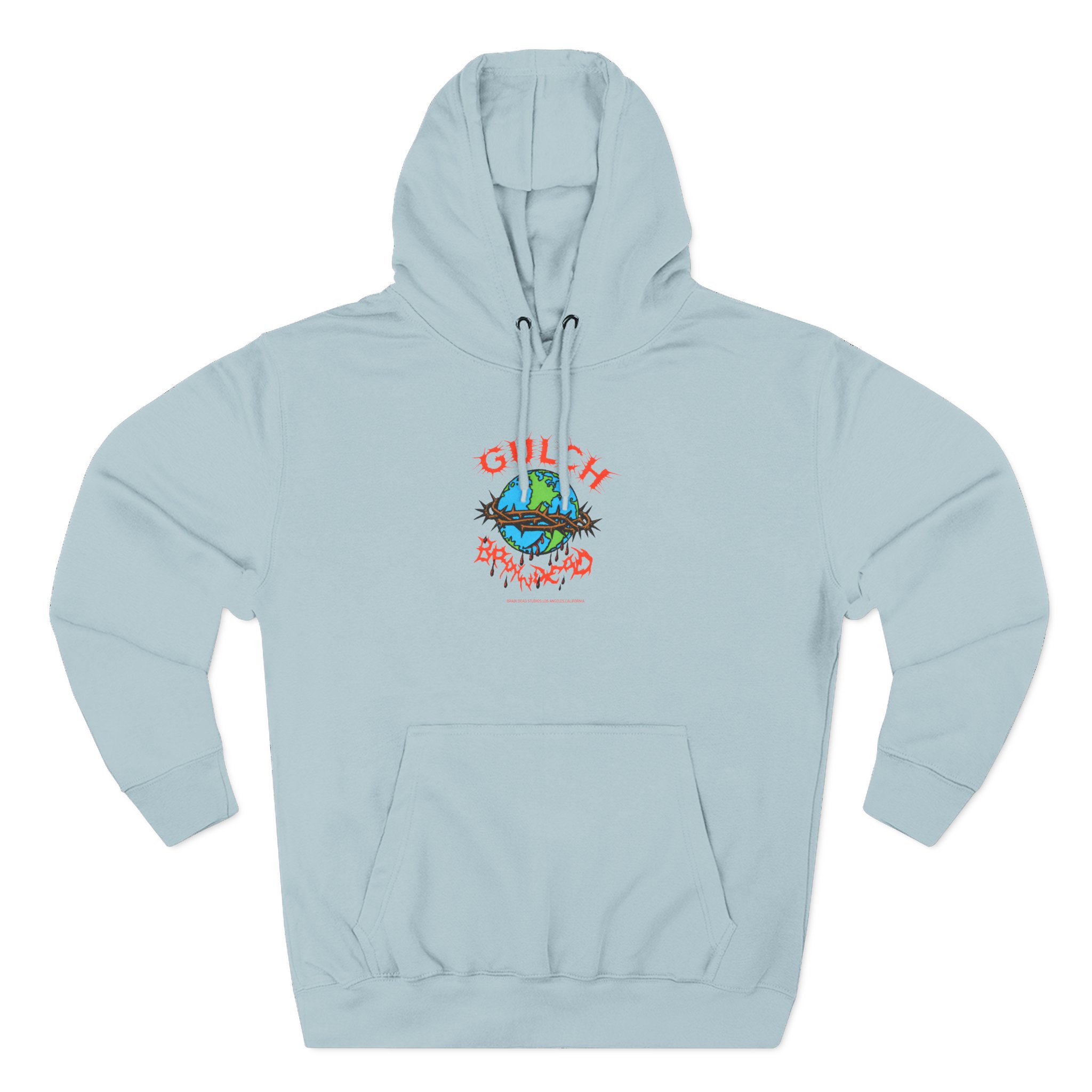 Gulch x Brain Dead final show Three-Panel Fleece Hoodie