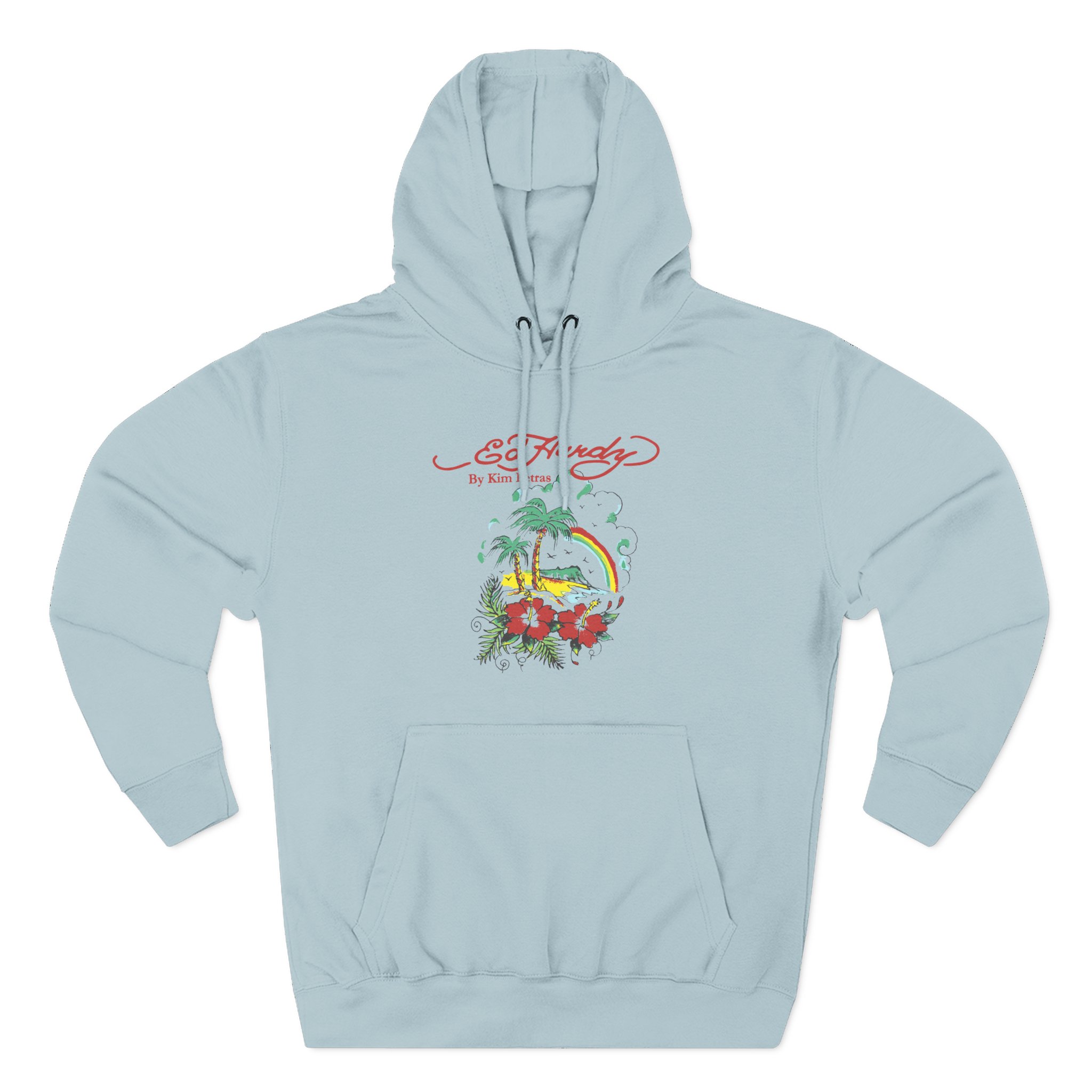 Kim Petras Tropical Scene Lettuce Three-Panel Fleece Hoodie