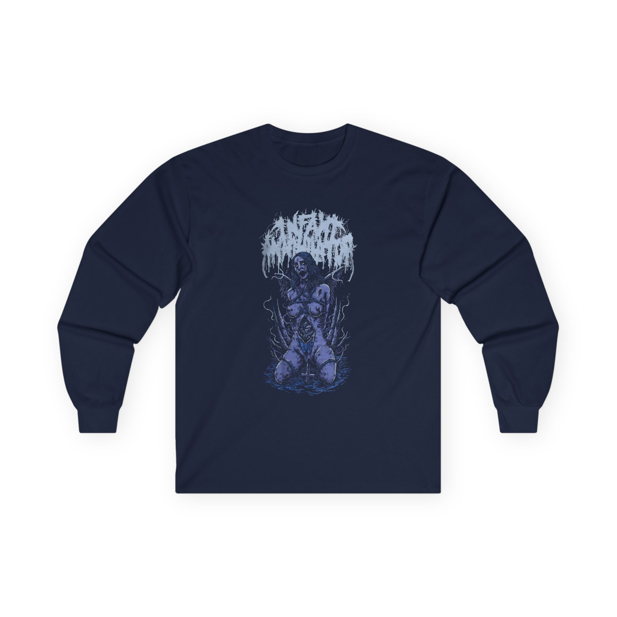 Infant Annihilator Crucifucked Unisex Ultra Cotton Long Sleeve Tee