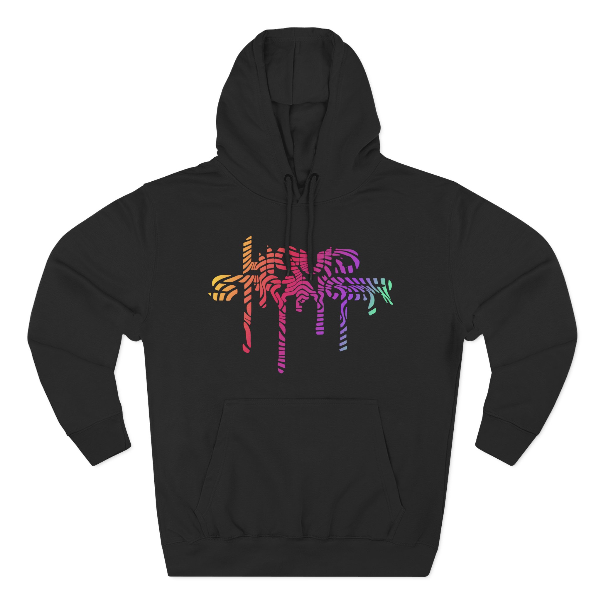 Liquid Stranger Three-Panel Fleece Hoodie