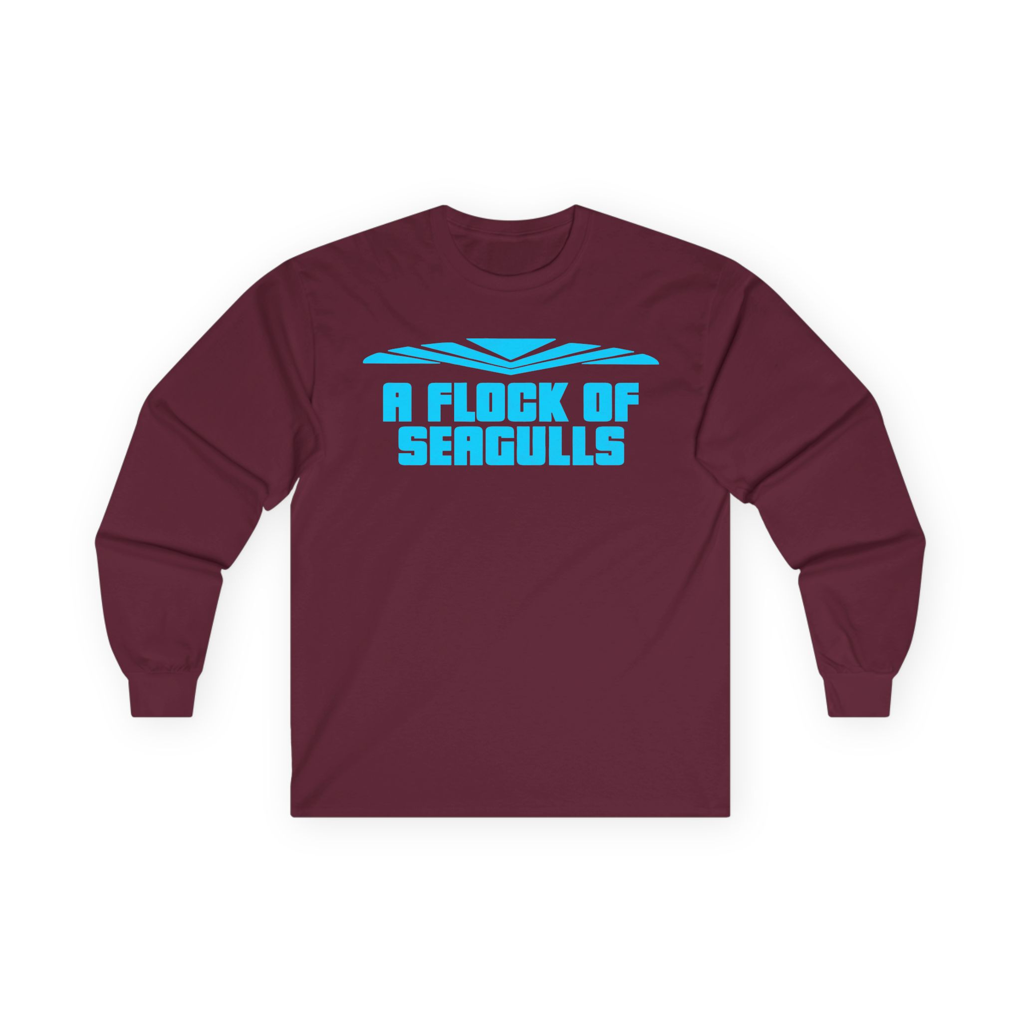 A Flock of Seagulls Logo Unisex Ultra Cotton Long Sleeve Tee