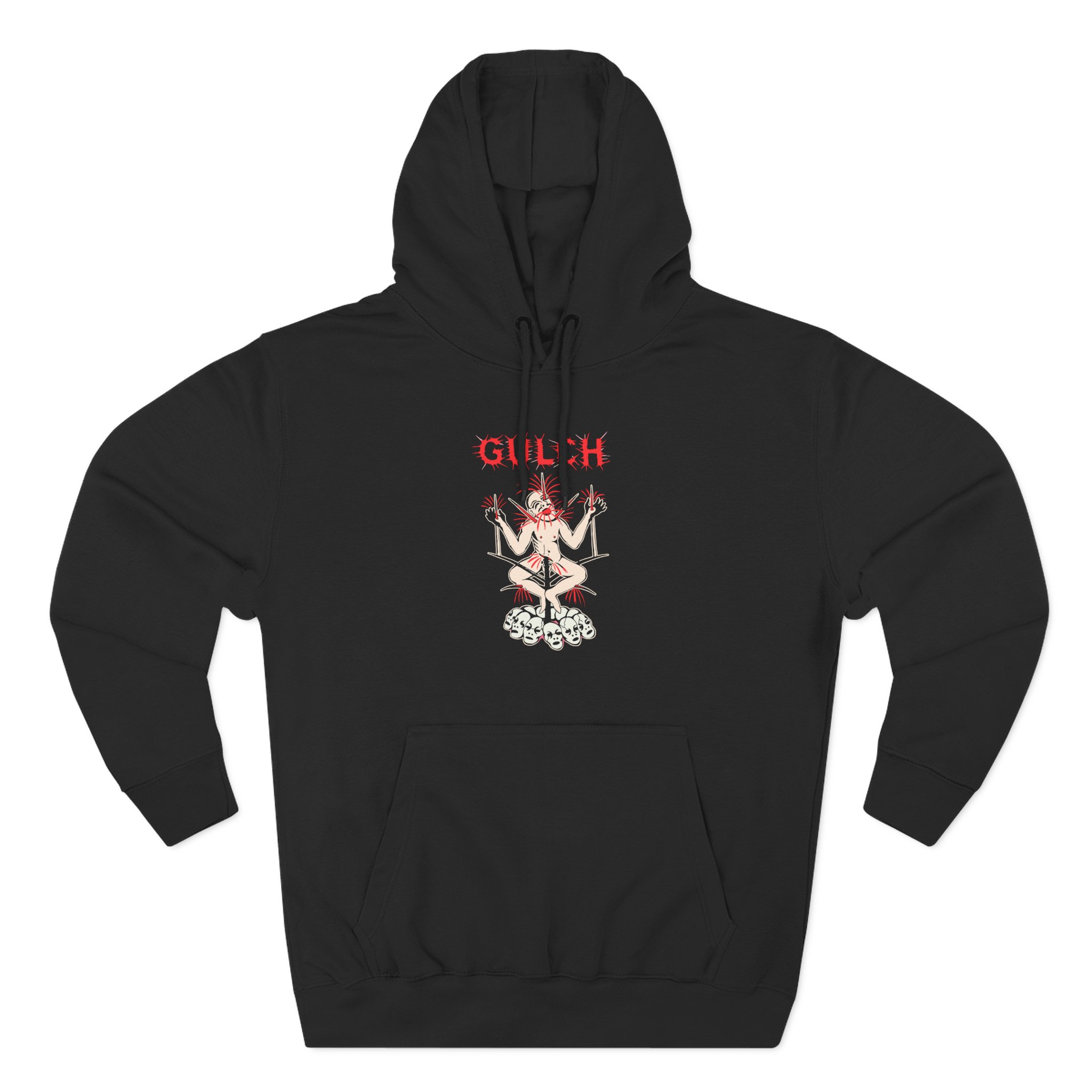 Gulch Impaled Three-Panel Fleece Hoodie