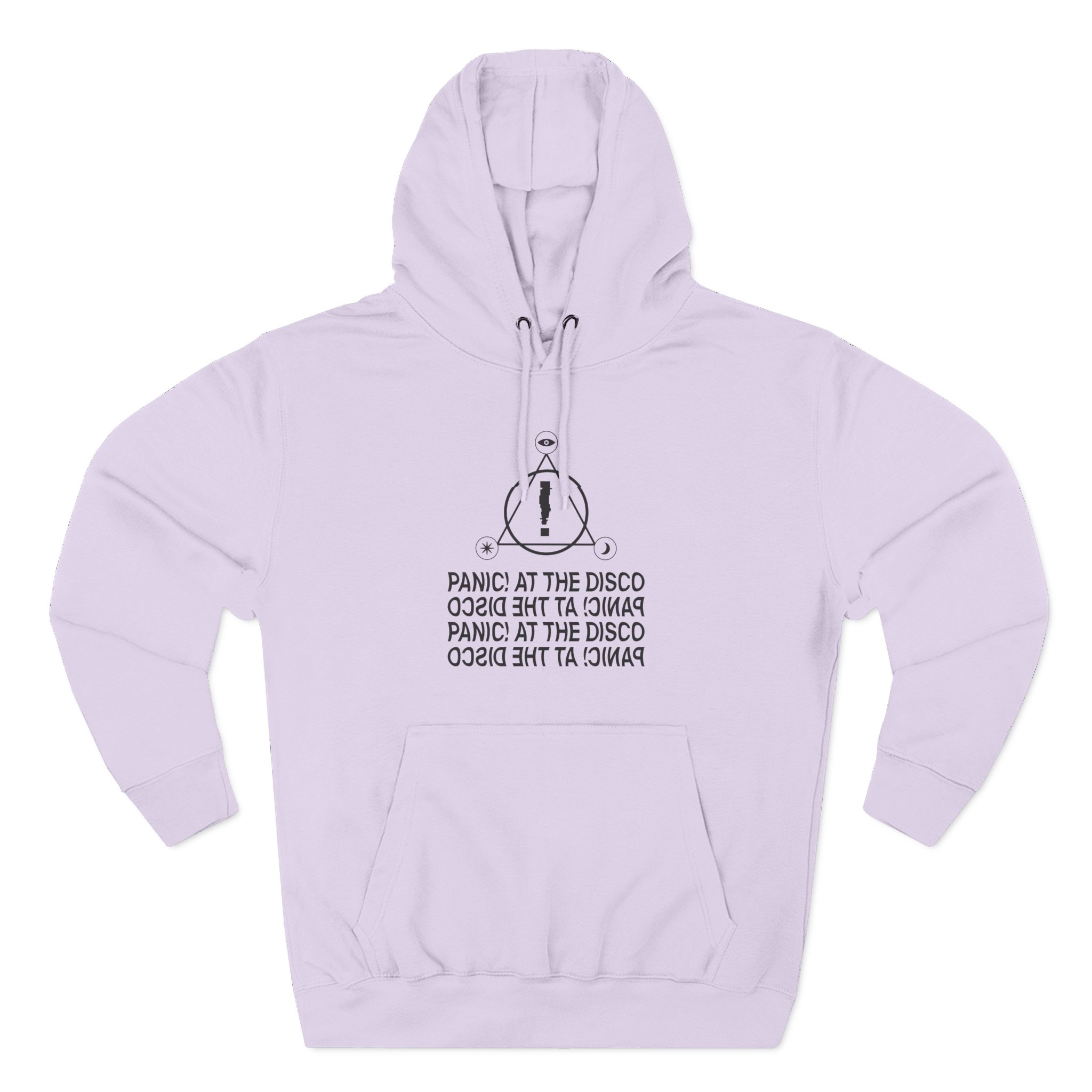 Panic at the Disco Stacked Wave Logo Three-Panel Fleece Hoodie