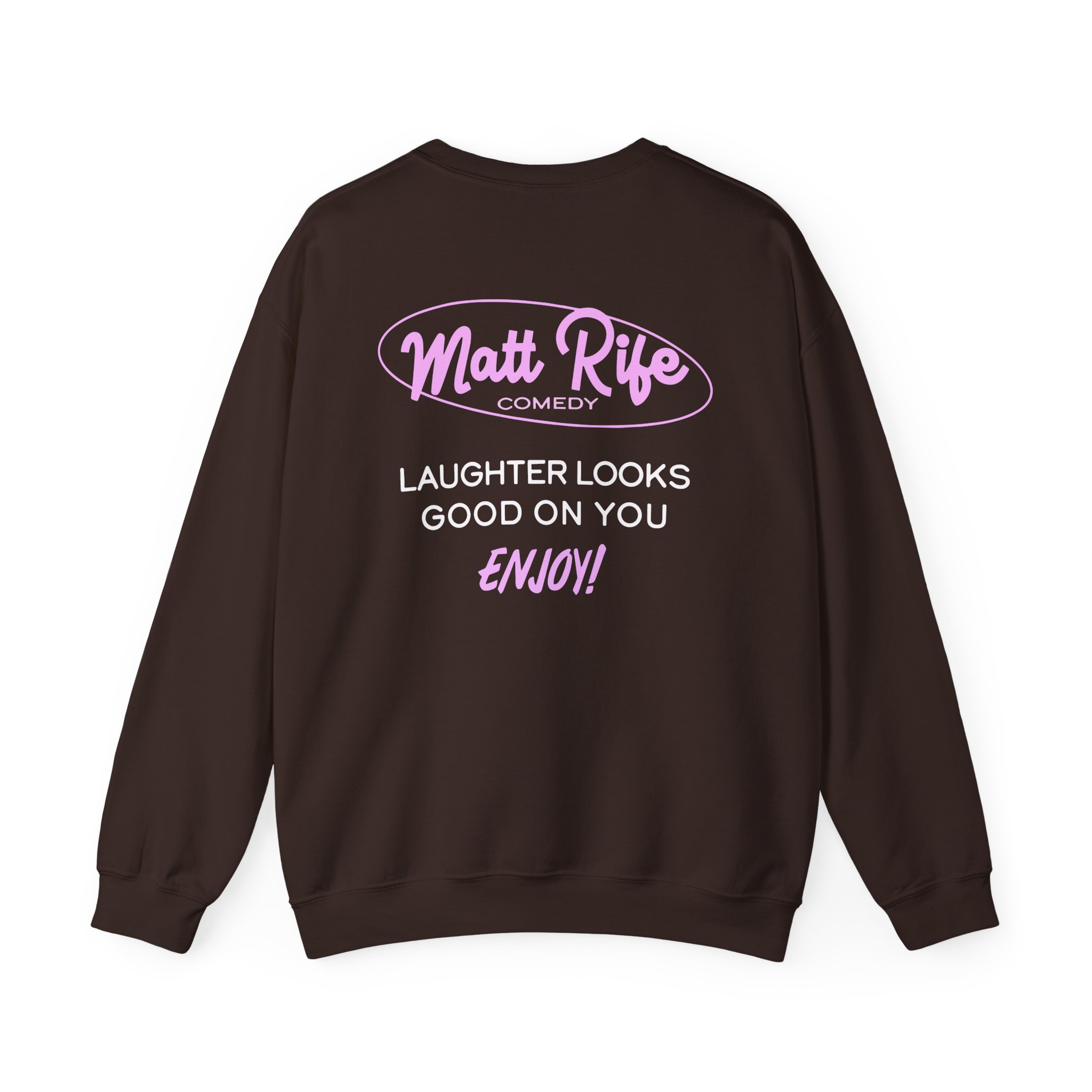 Matt Rife Laughter Looks Good on You Unisex Heavy Blendâ„¢ Crewneck Sweatshirt