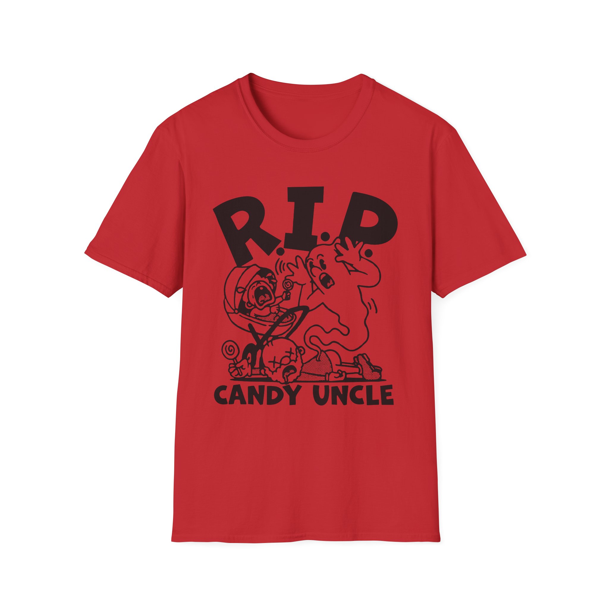 Distractible Candy Uncle Unisex Softstyle T-Shirt