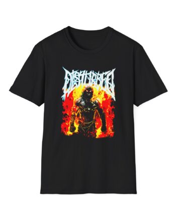Disturbed Metal Unisex Softstyle T-Shirt