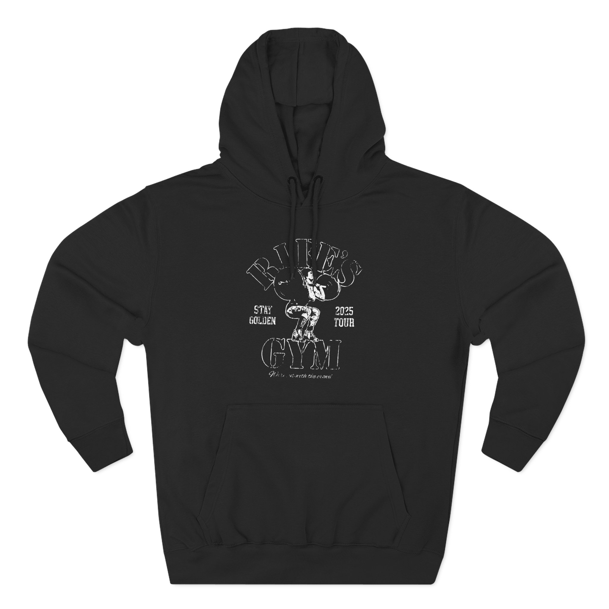 Matt Rife Gym Faded Three-Panel Fleece Hoodie