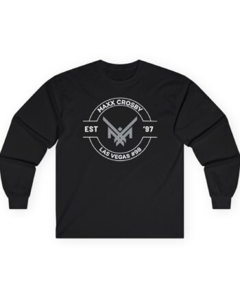Maxx Crosby Logo Unisex Ultra Cotton Long Sleeve Tee
