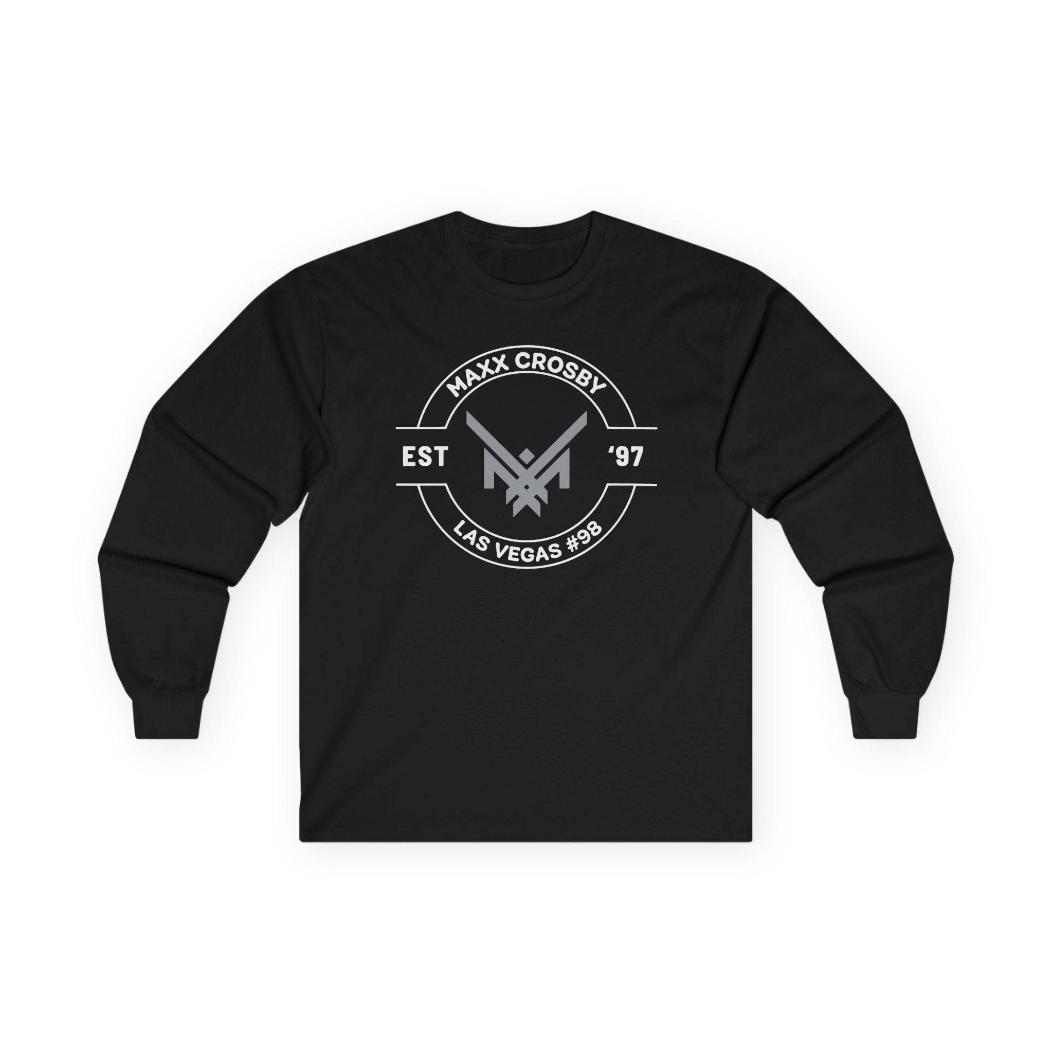 Maxx Crosby Logo Unisex Ultra Cotton Long Sleeve Tee