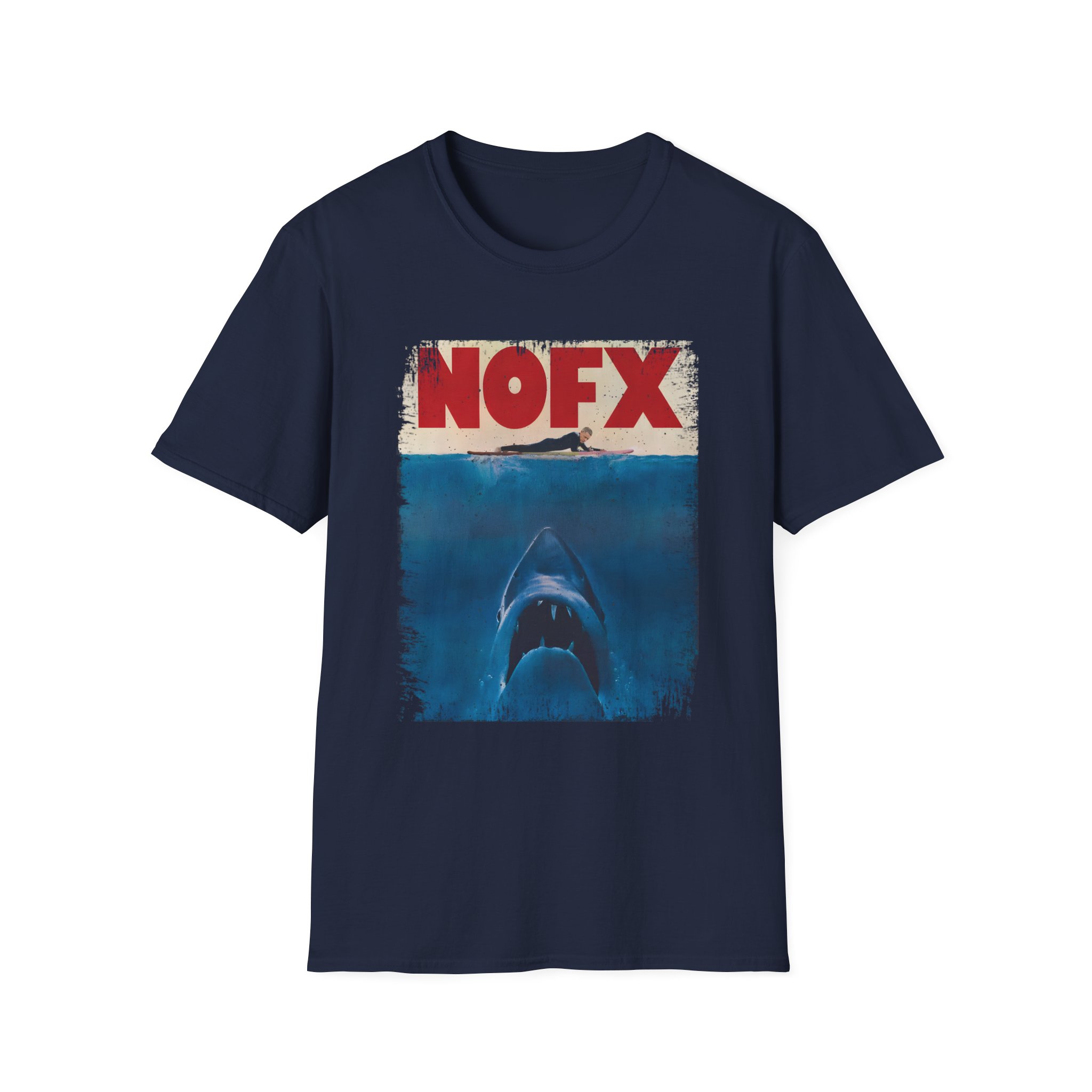 Nofx Surfer Unisex Softstyle T-Shirt