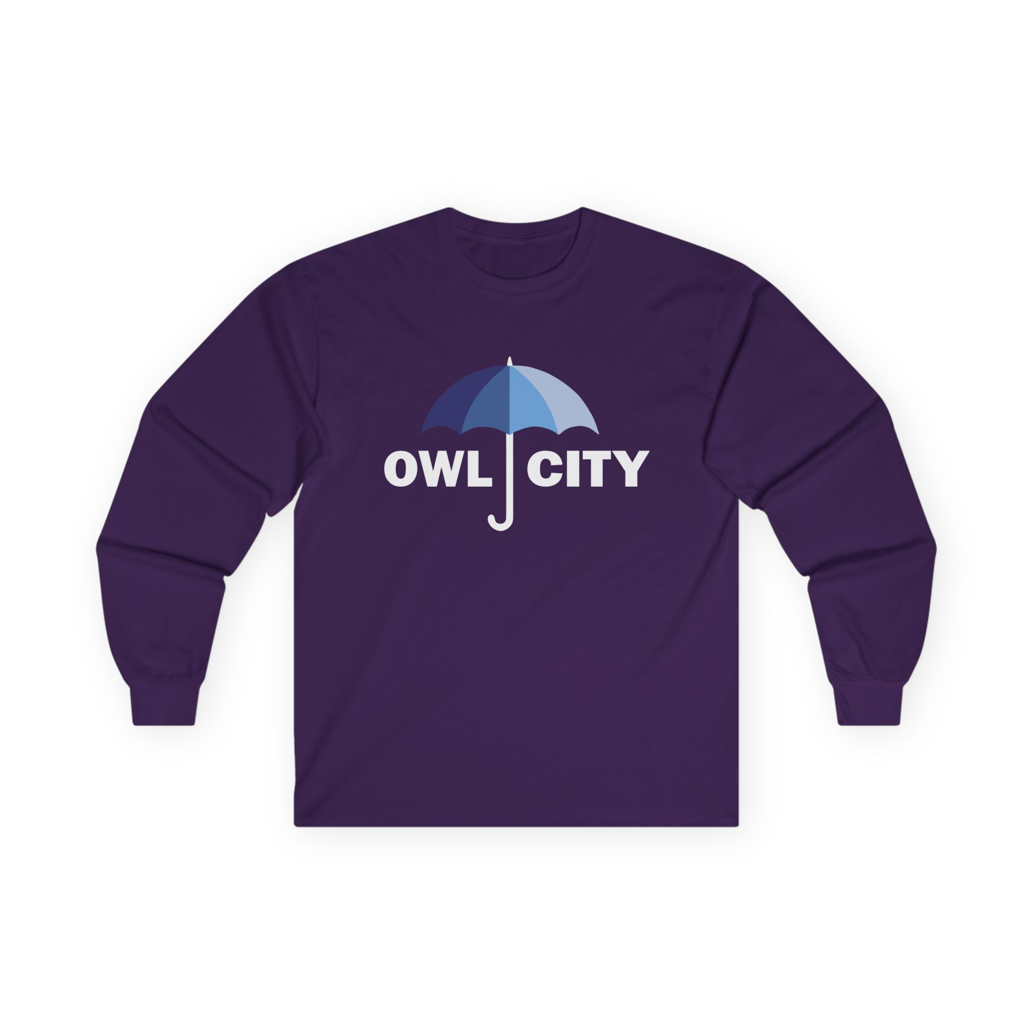 Owl City Umbrella Unisex Ultra Cotton Long Sleeve Tee