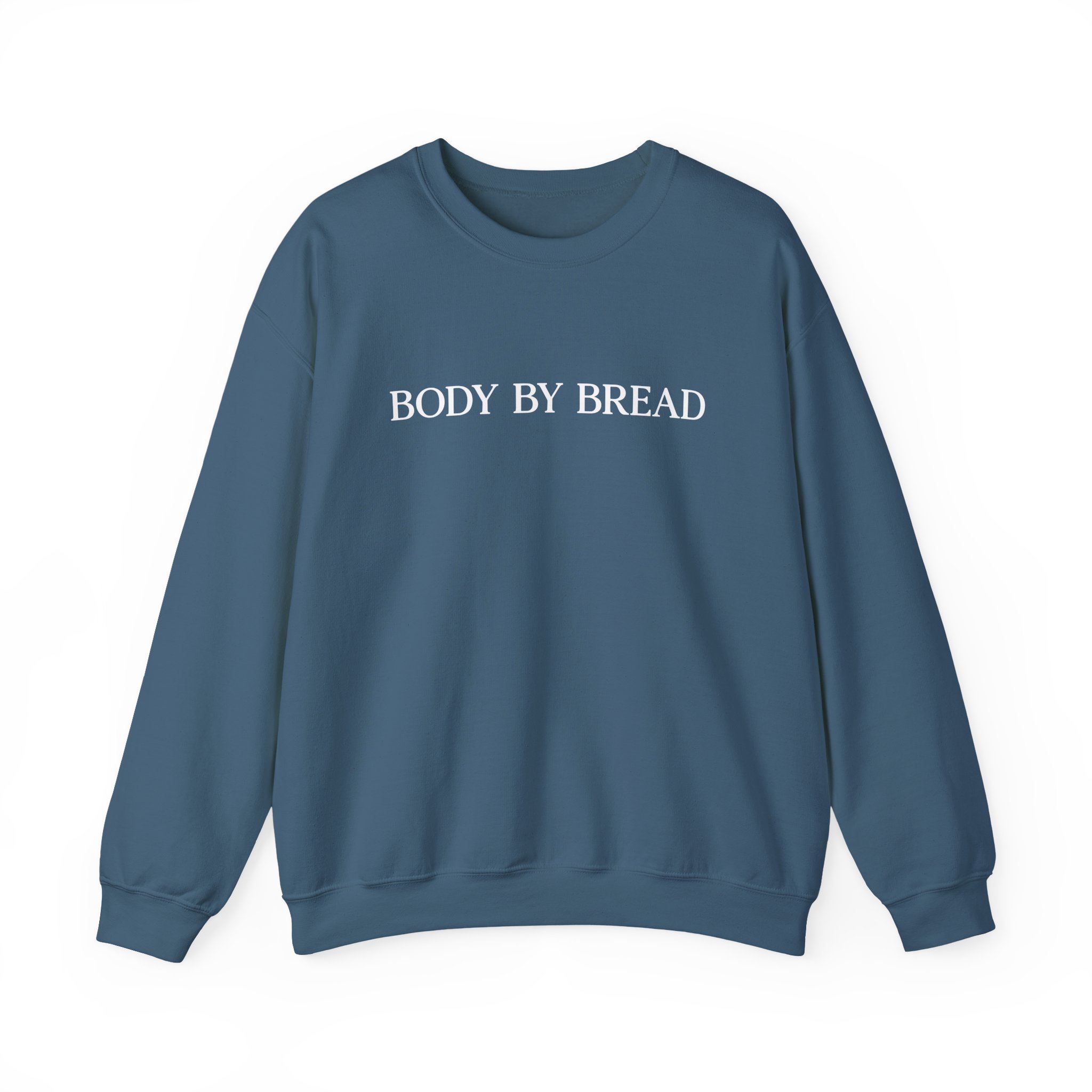 Ilona Maher Body by Bread Script Unisex Heavy Blendâ„¢ Crewneck Sweatshirt
