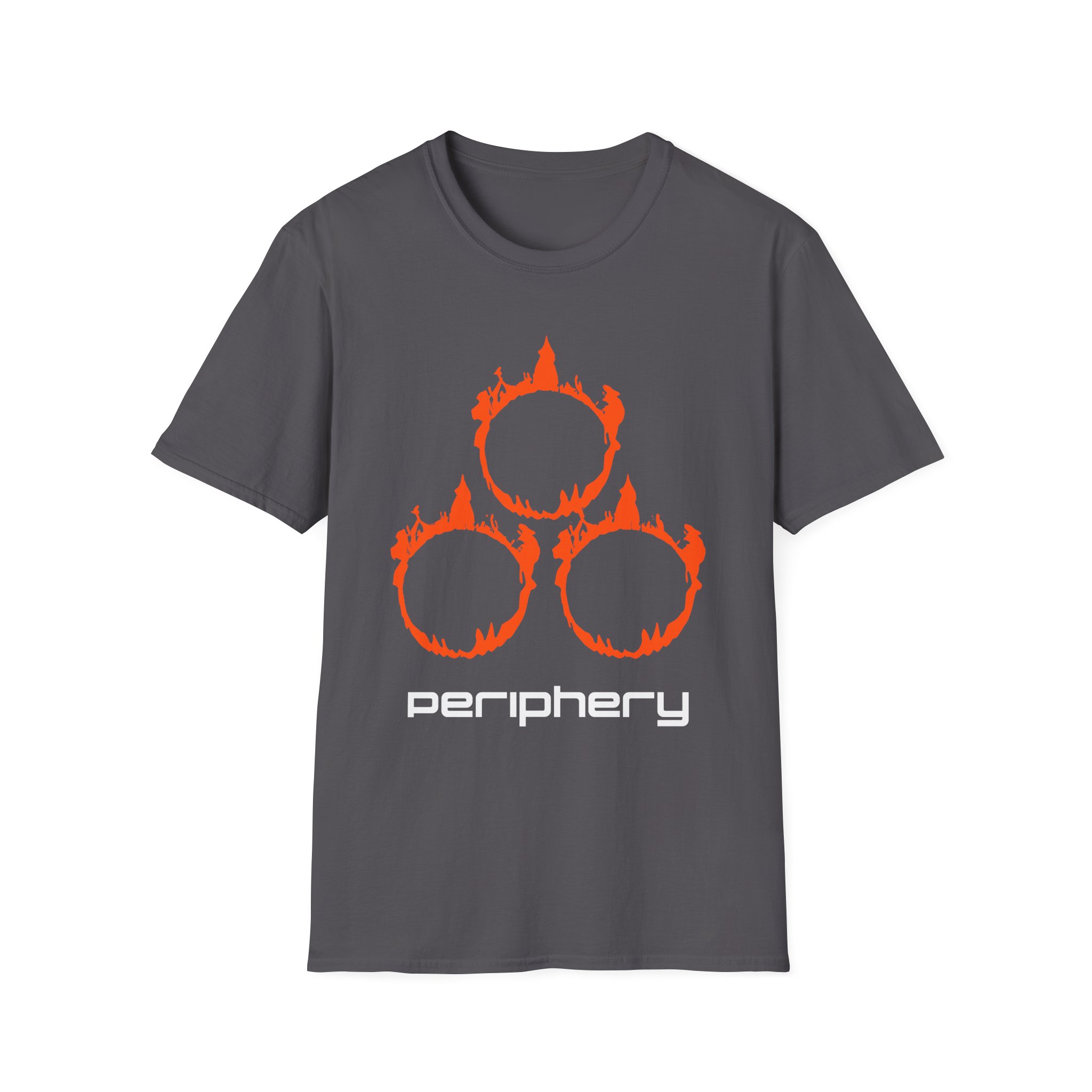 Periphery Circle Flames Unisex Softstyle T-Shirt