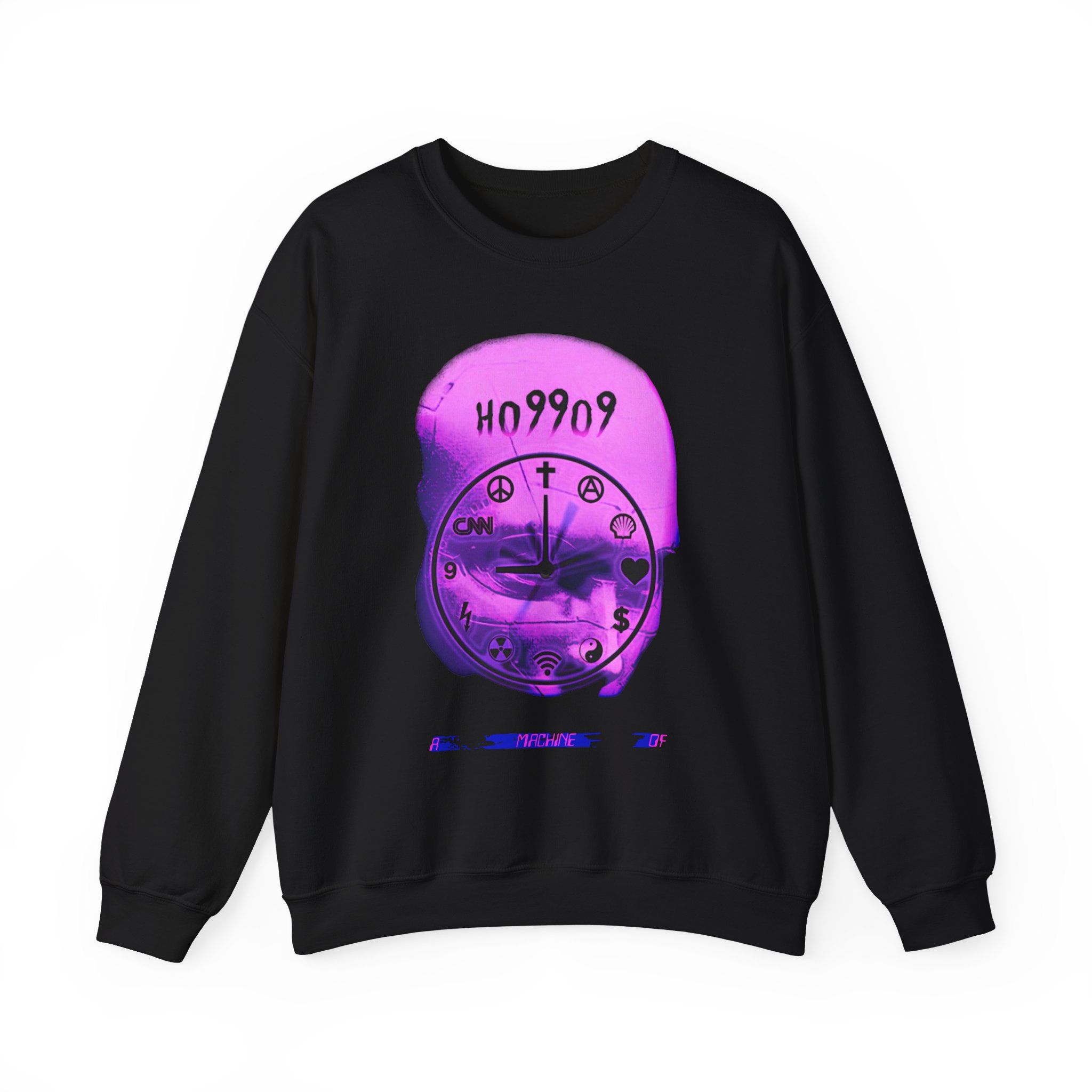 Ho99o9 a Machine of Unisex Heavy Blendâ„¢ Crewneck Sweatshirt