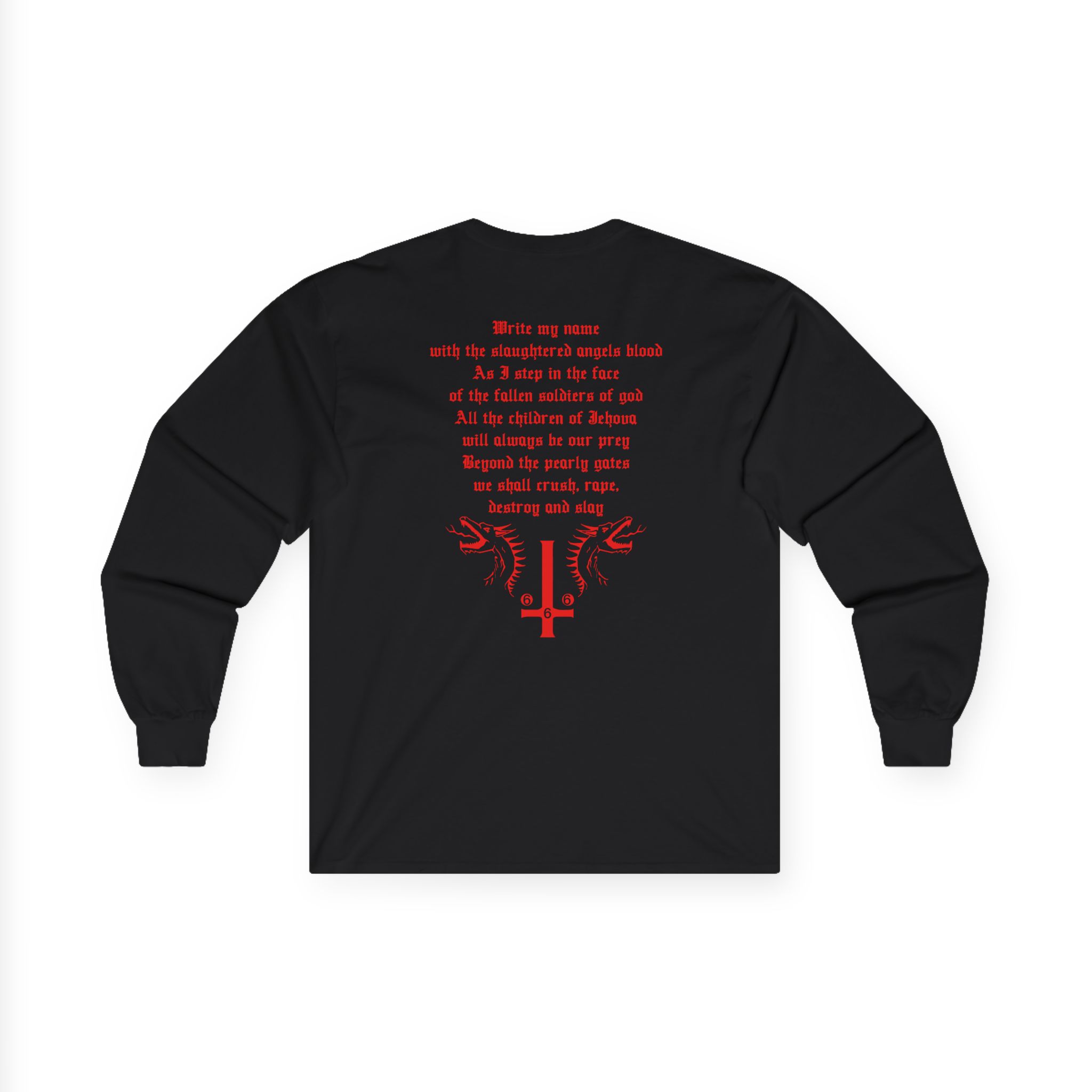 Marduk Demon With Wings Unisex Ultra Cotton Long Sleeve Tee