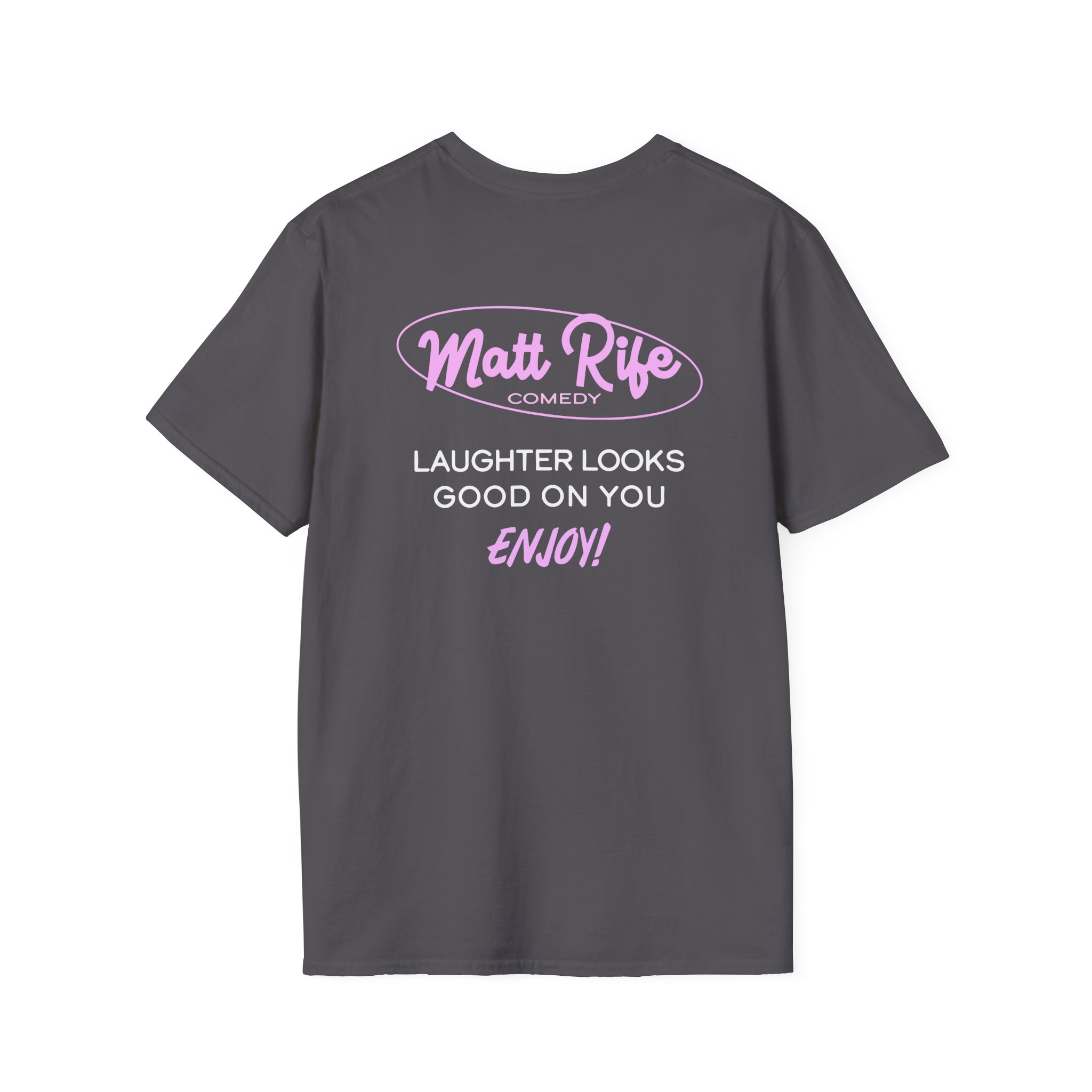 Matt Rife Laughter Looks Good on You Unisex Softstyle T-Shirt
