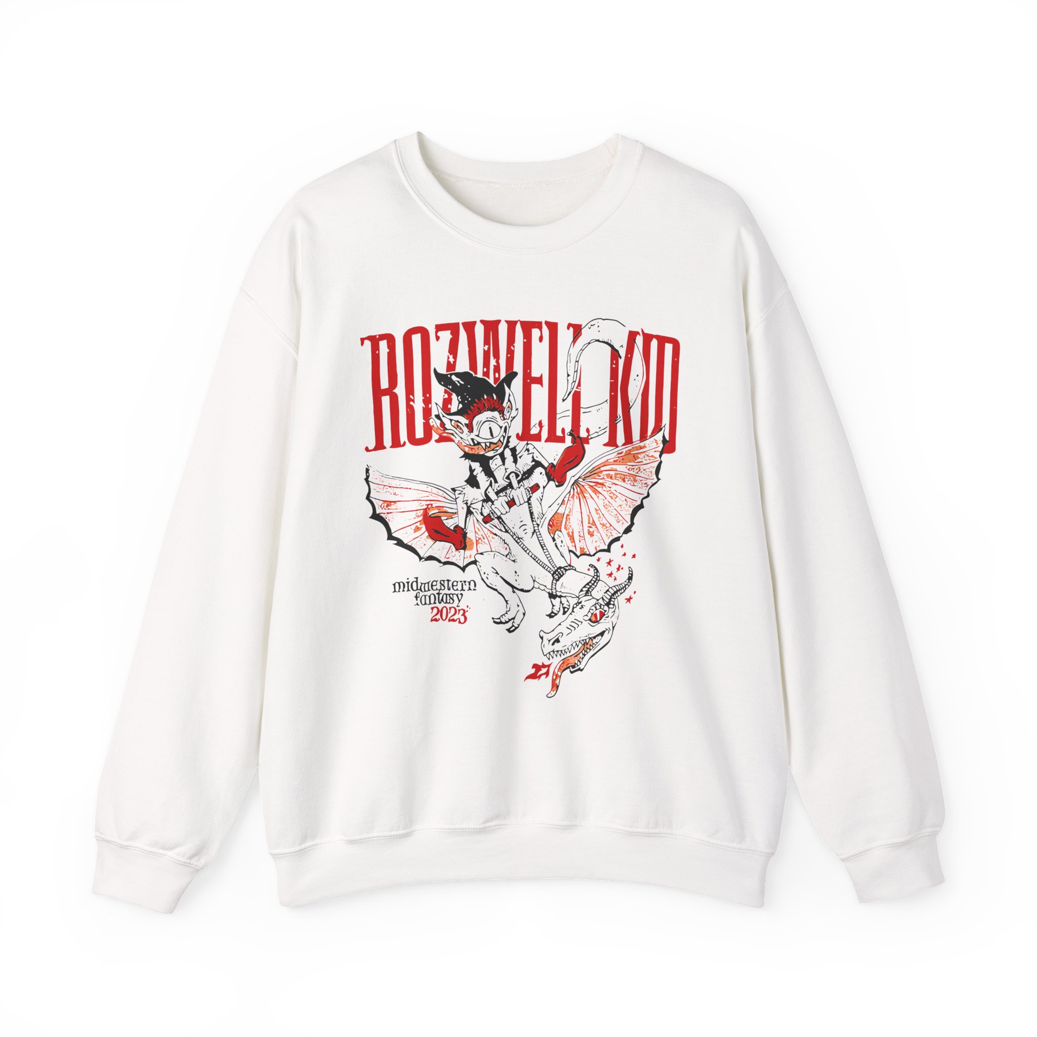 Rozwell Kid 2023 Midwestern Fantasy Tour Unisex Heavy Blendâ„¢ Crewneck Sweatshirt