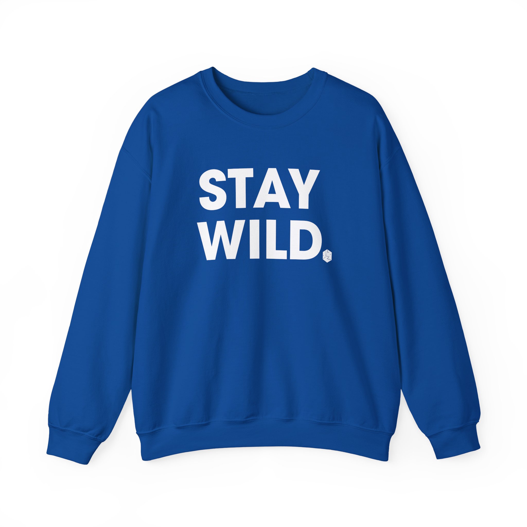 Wild Pink Stay Unisex Heavy Blendâ„¢ Crewneck Sweatshirt