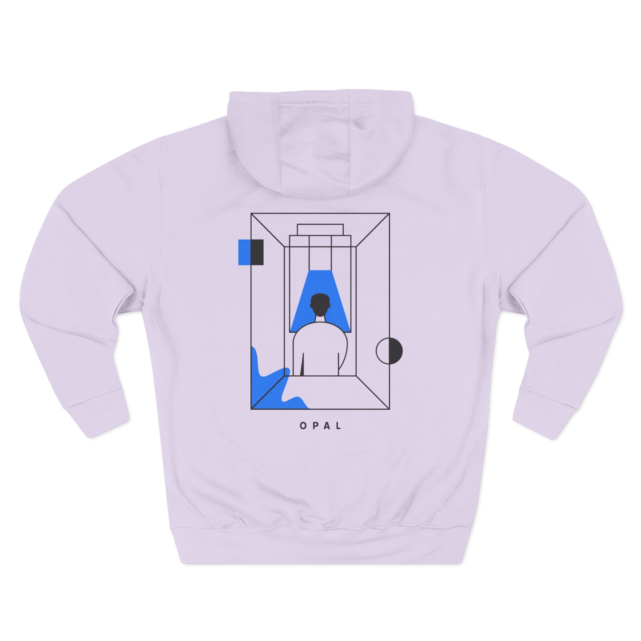 Bicep OPAL Three-Panel Fleece Hoodie