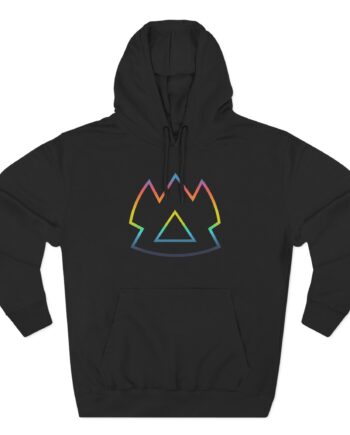 Liquid Stranger I Am Wakaan Three-Panel Fleece Hoodie