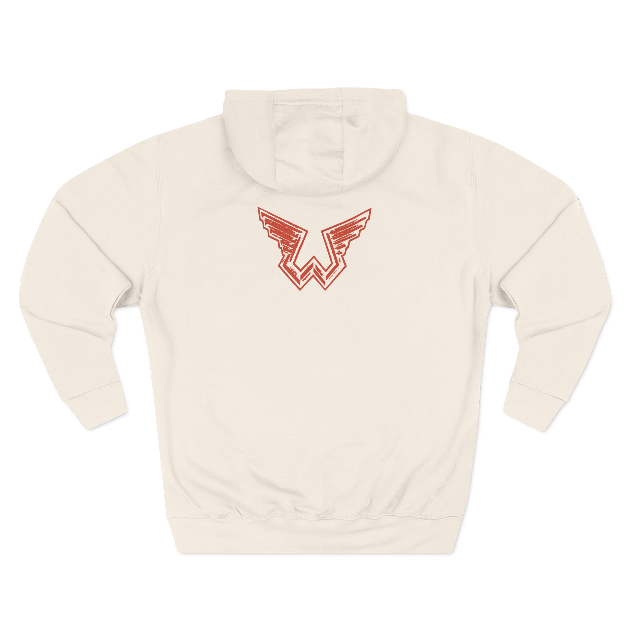 Wings at the Speed of Sound Three-Panel Fleece Hoodie