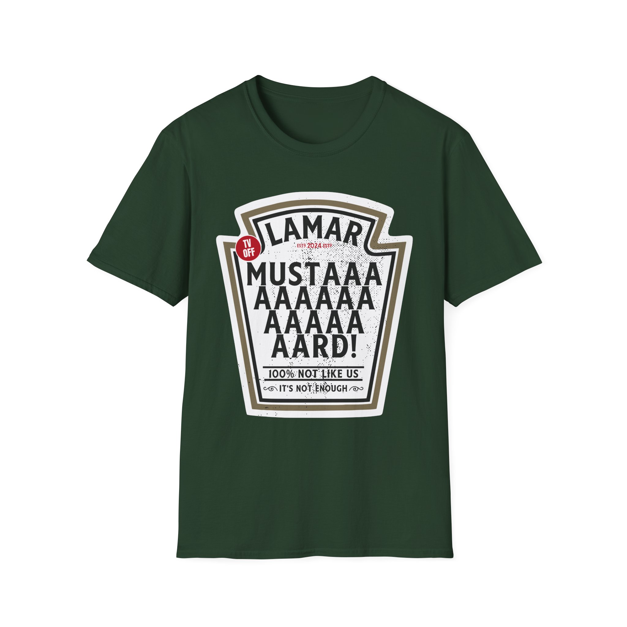 Kendrick Lamar Mustard Tv Off Unisex Softstyle T-Shirt