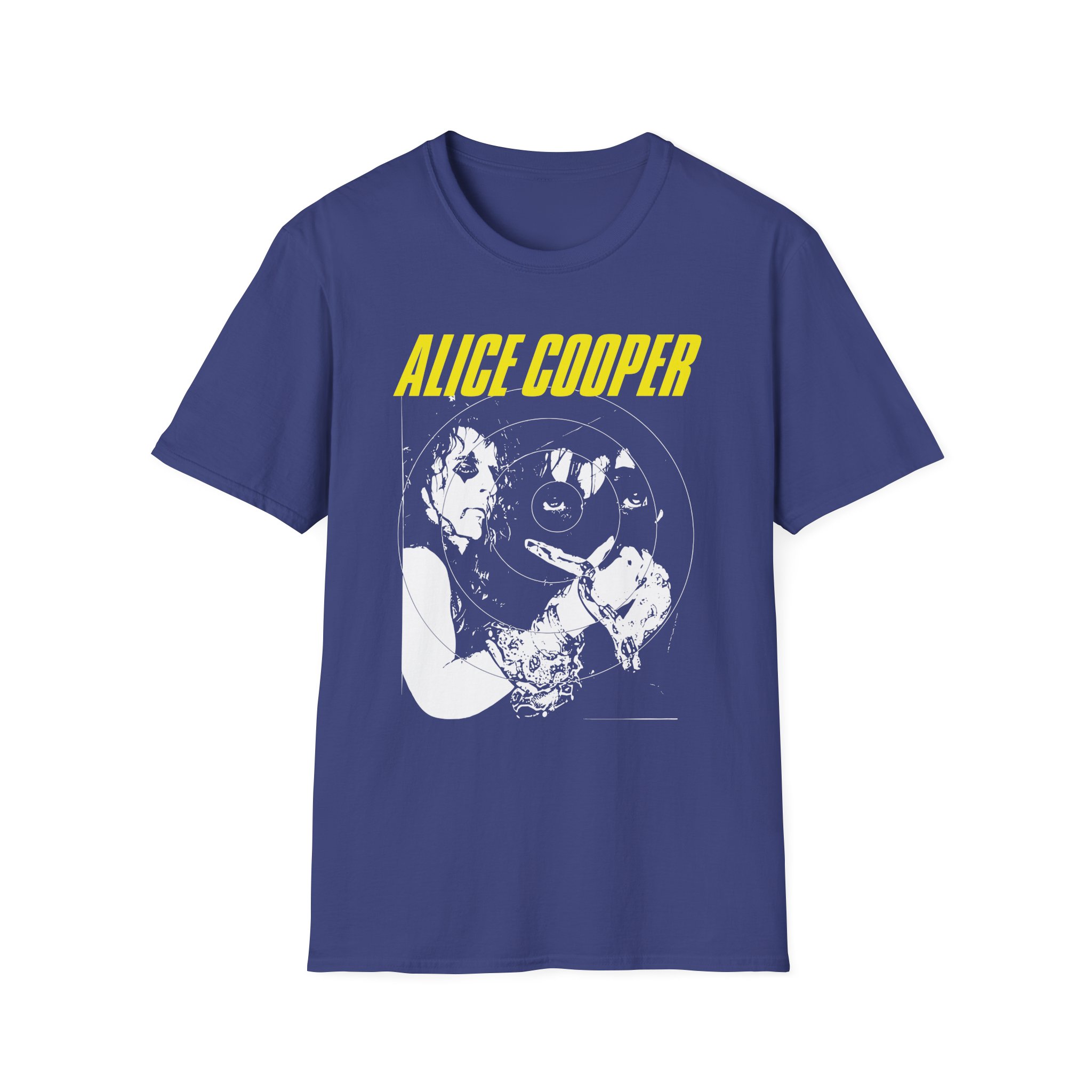 Alice Cooper Radial Horror Unisex Softstyle T-Shirt