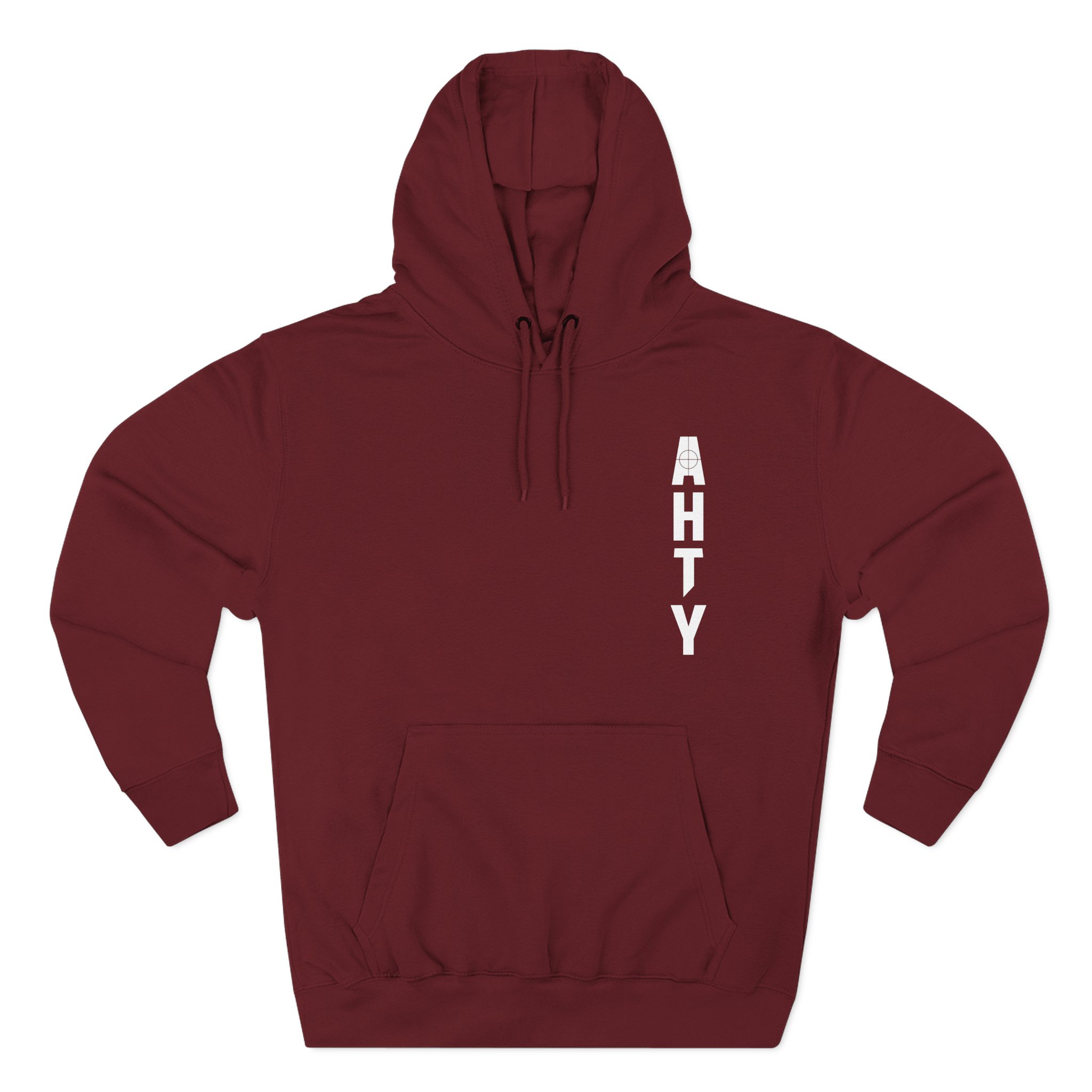 All Hail the Yeti Side Logo Three-Panel Fleece Hoodie