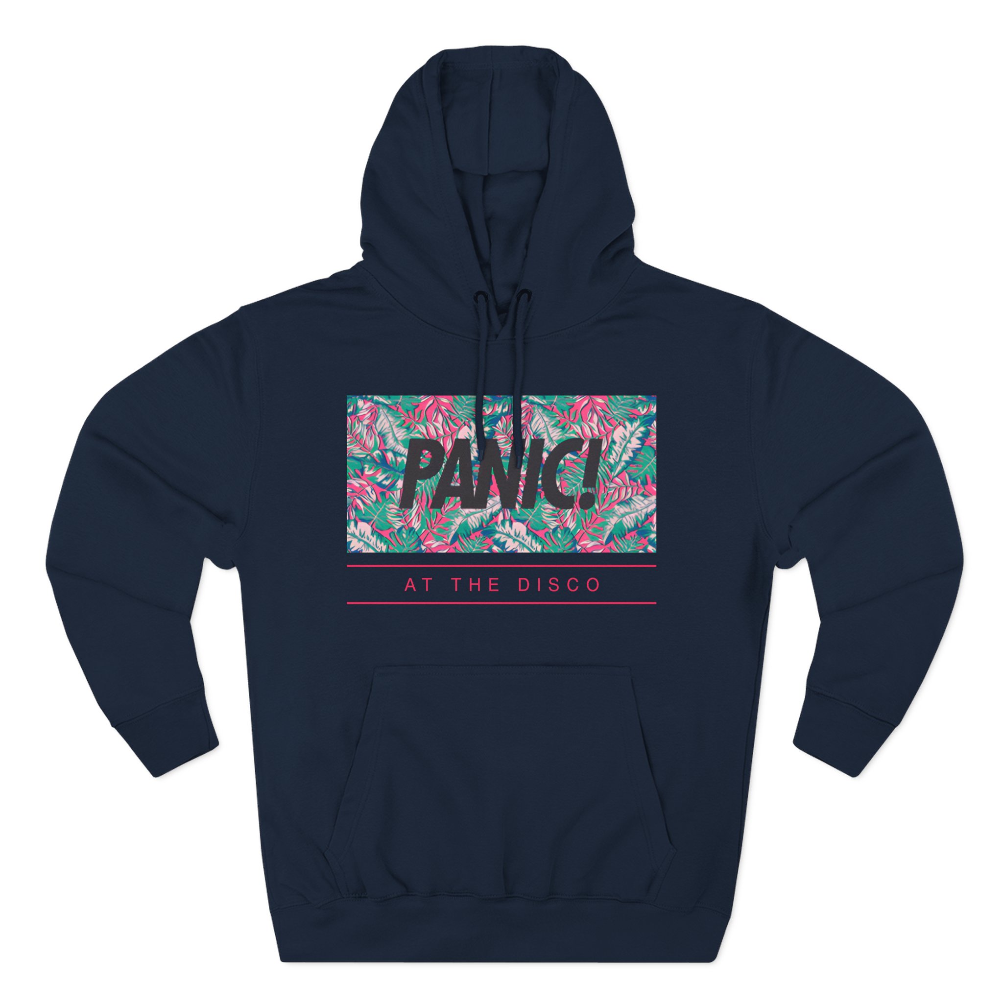 Panic at the Disco Floral Three-Panel Fleece Hoodie