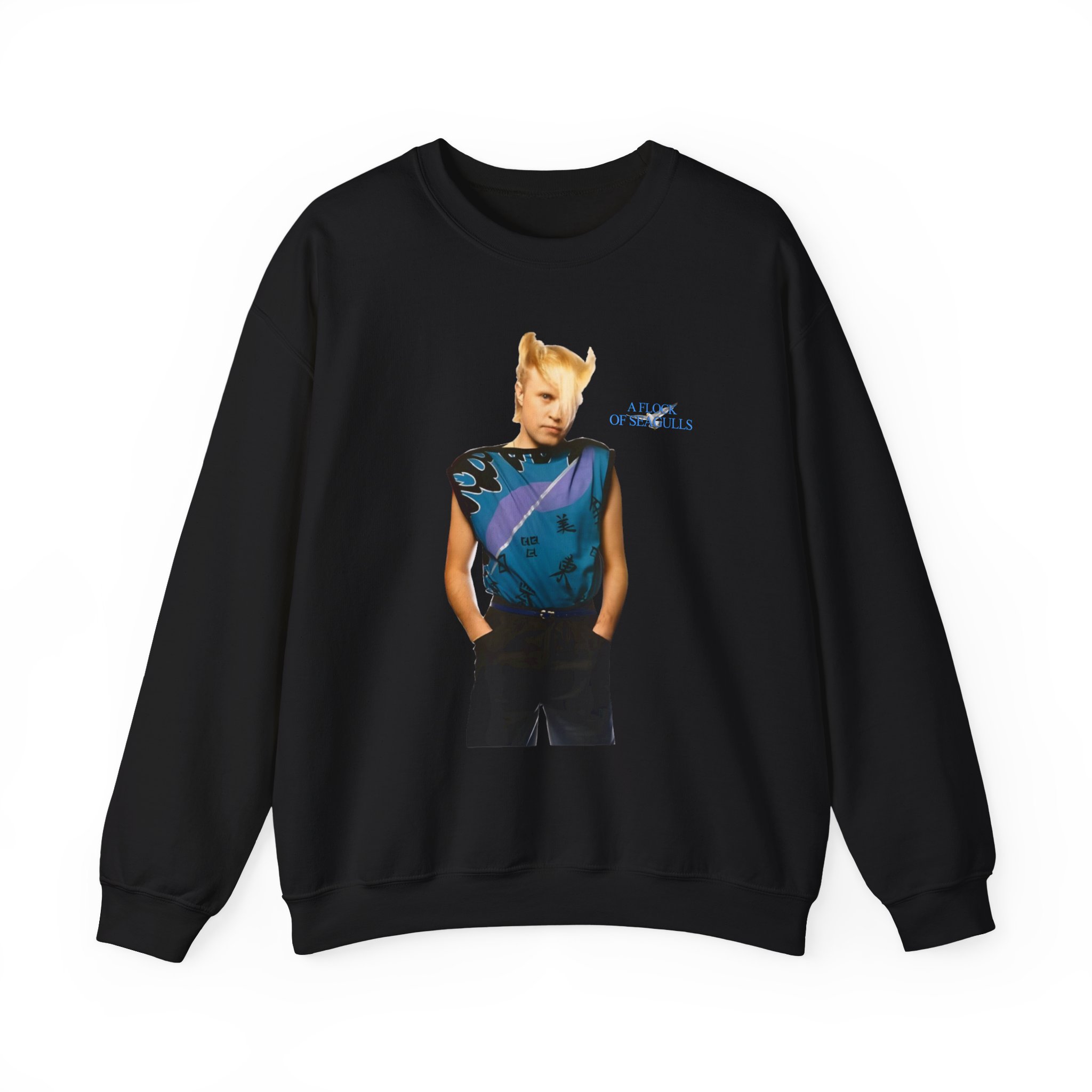 A Flock of Seagulls Mike Score Unisex Heavy Blendâ„¢ Crewneck Sweatshirt