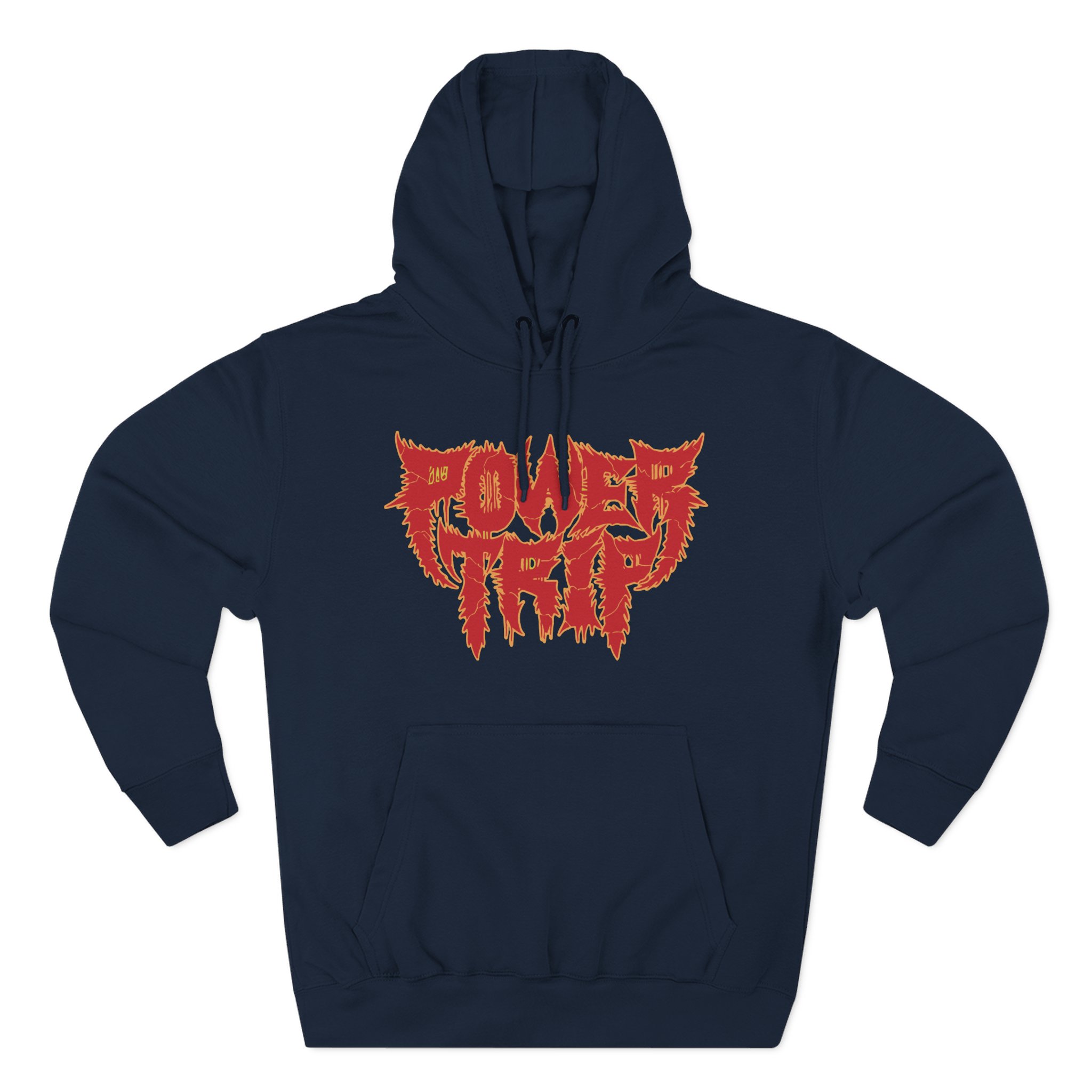 Power Trip Spikey Snake Three-Panel Fleece Hoodie