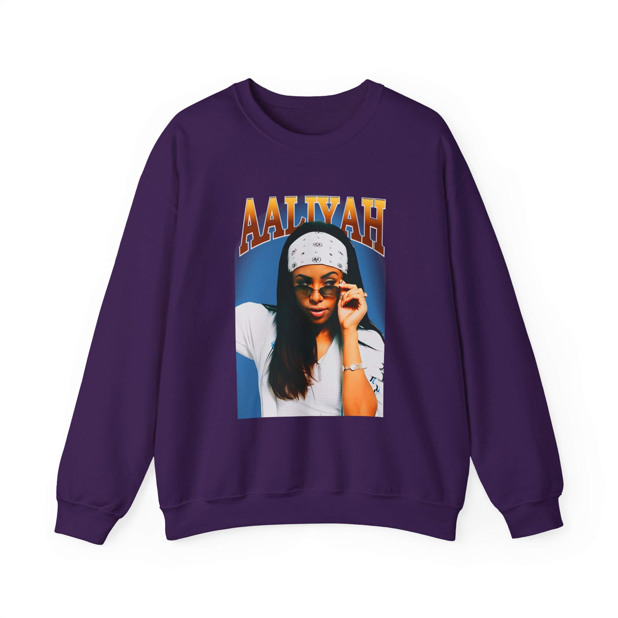 Aaliyah Unisex Heavy Blendâ„¢ Crewneck Sweatshirt