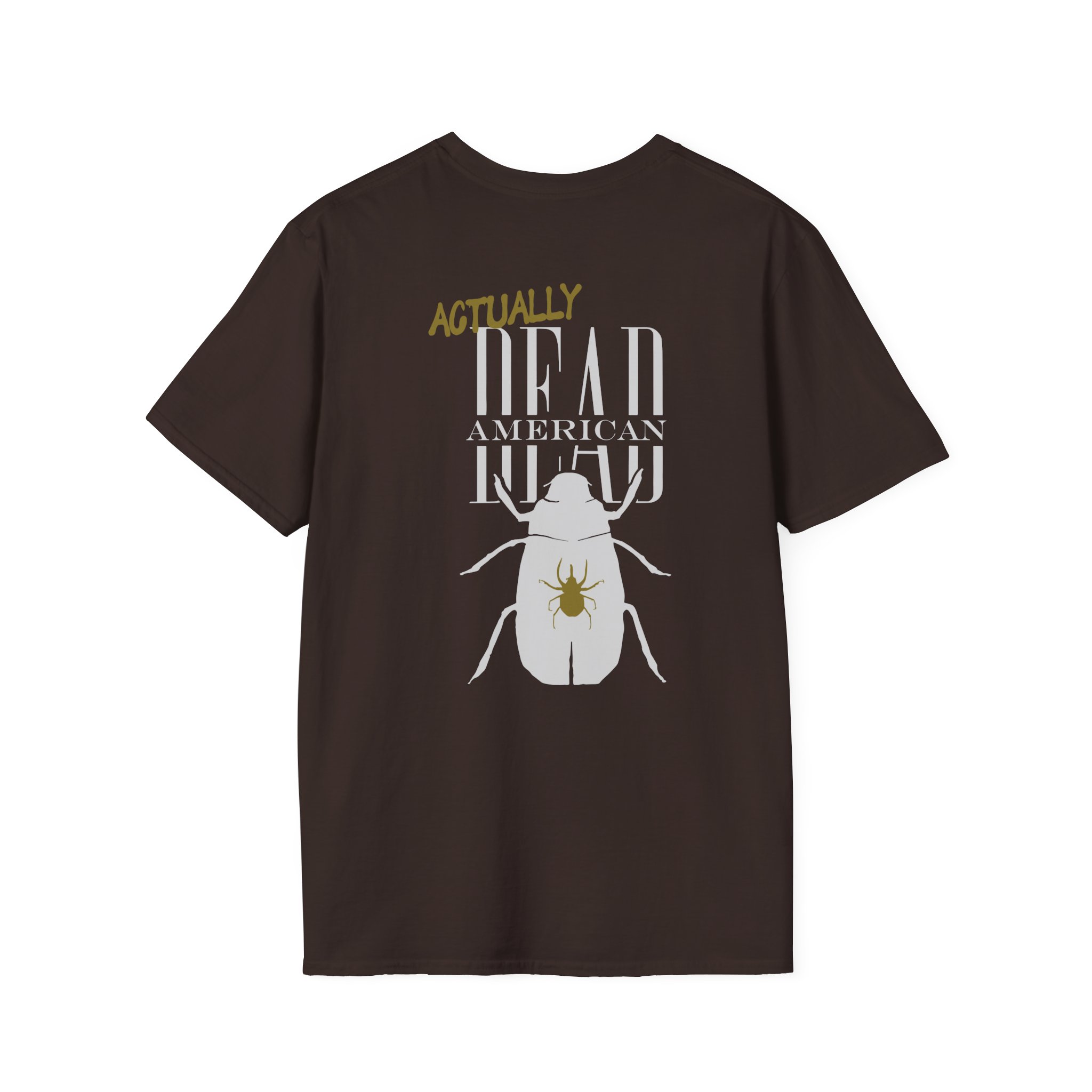 Saosin Dead American Not Saosin Unisex Softstyle T-Shirt