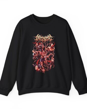 Archspire Bleed The Future Creature Unisex Heavy Blend™ Crewneck Sweatshirt