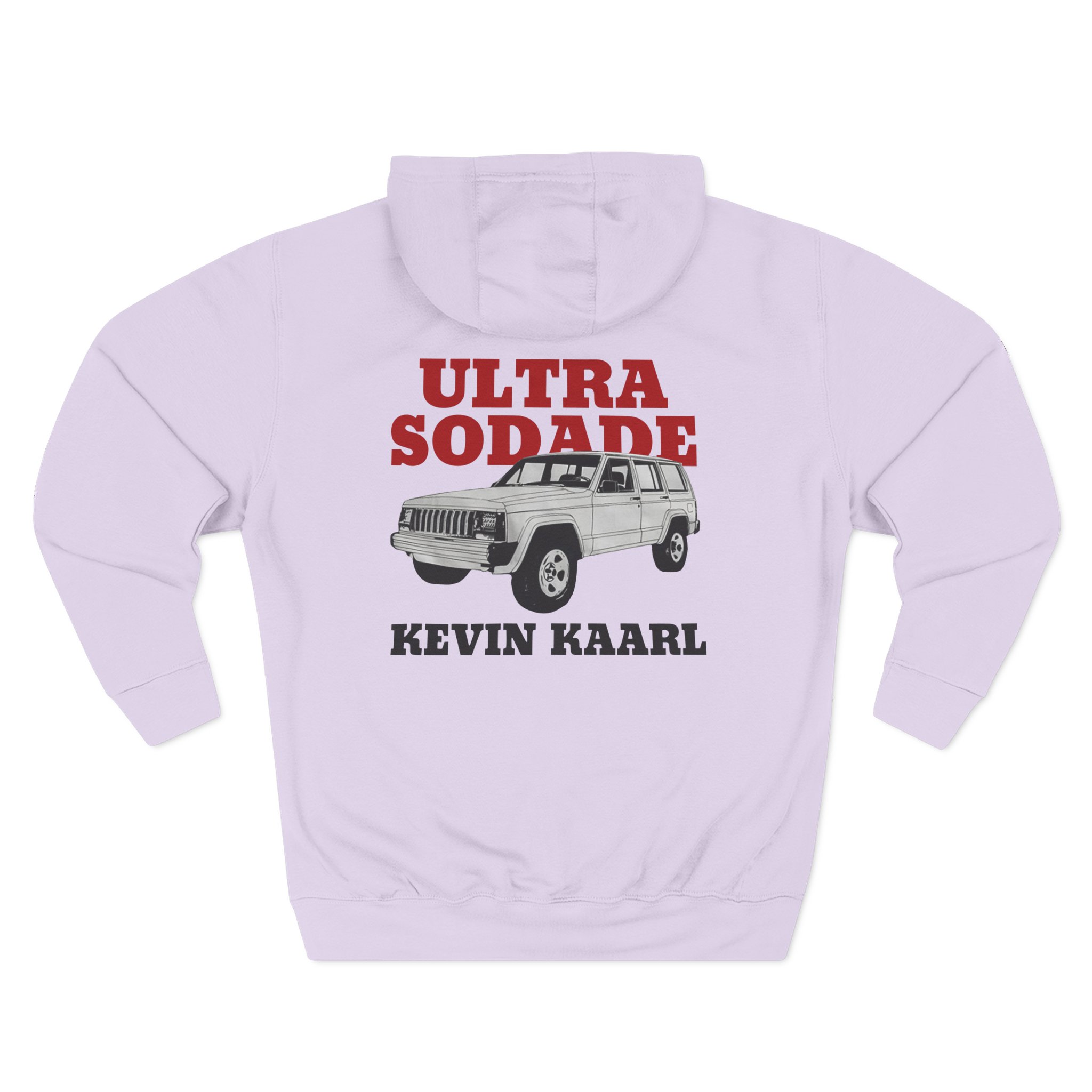 Kevin Kaarl Ultra Sodade Three-Panel Fleece Hoodie
