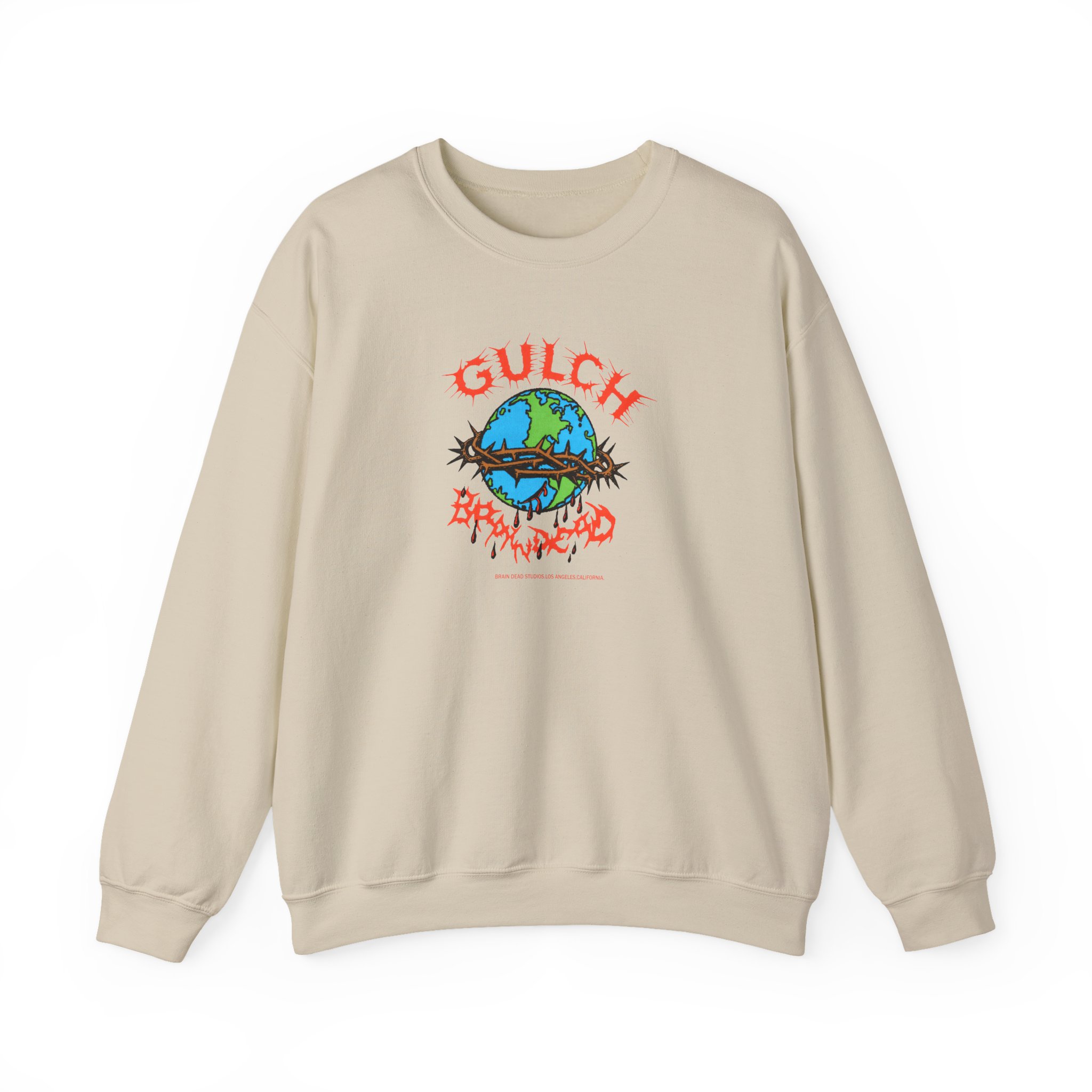 Gulch x Brain Dead final show Unisex Heavy Blendâ„¢ Crewneck Sweatshirt