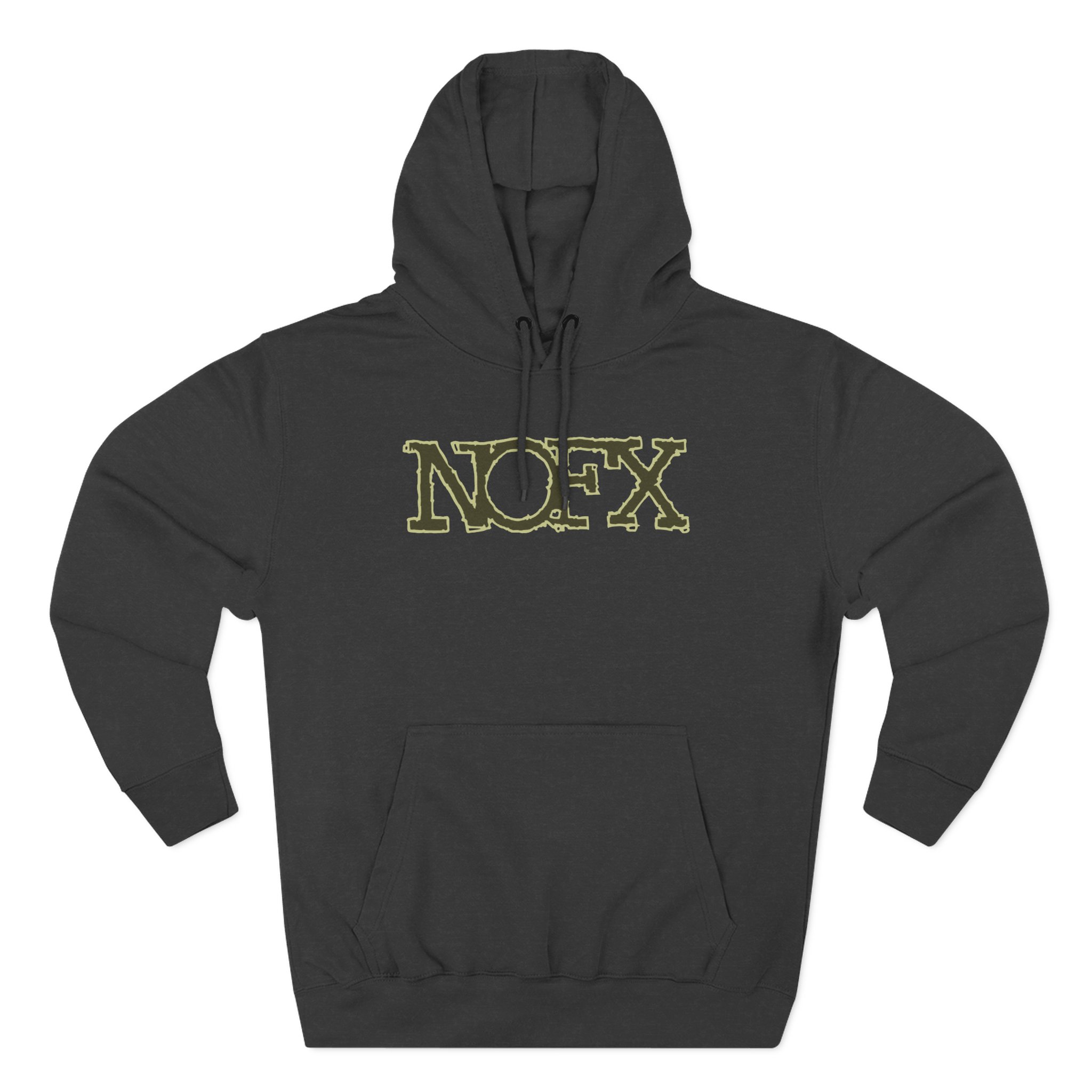 Nofx Dropping Bombs Three-Panel Fleece Hoodie