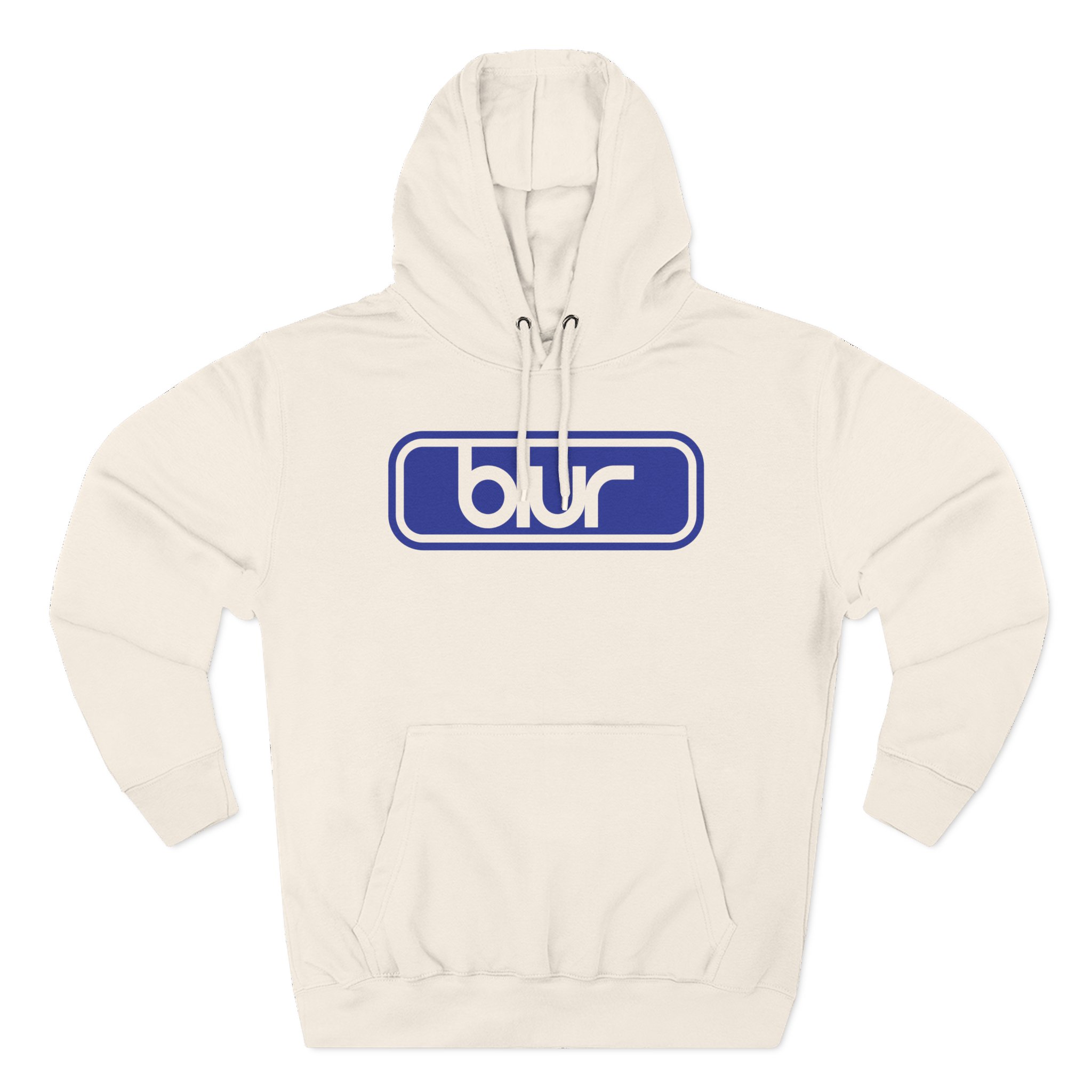 Blur Three-Panel Fleece Hoodie