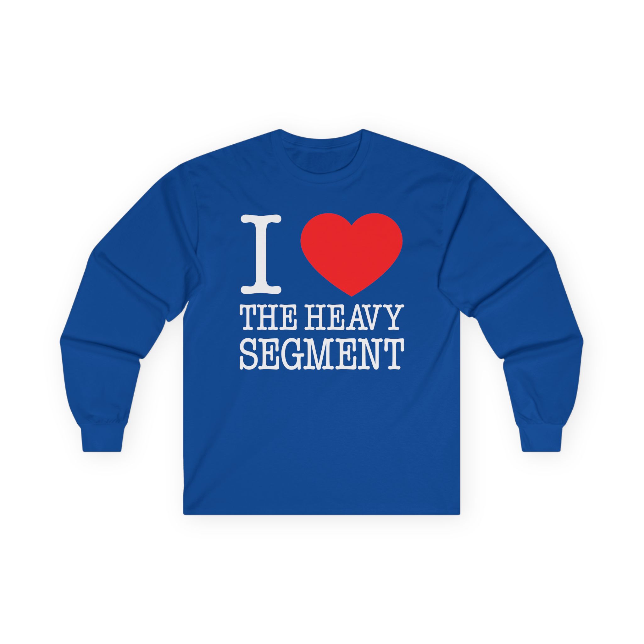 Ymh I Heart the Heavy Segment Unisex Ultra Cotton Long Sleeve Tee
