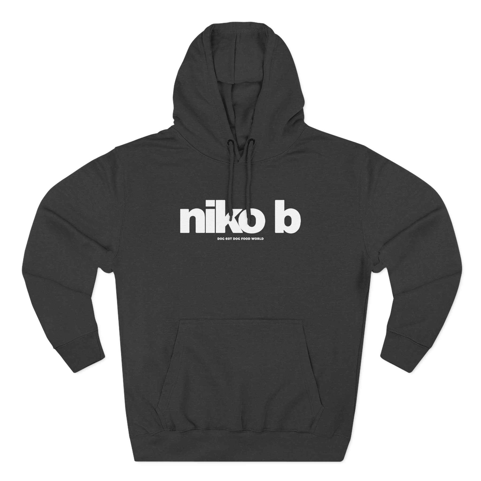 Niko B Dog Eat Dog Food World Three-panel Fleece Hoodie