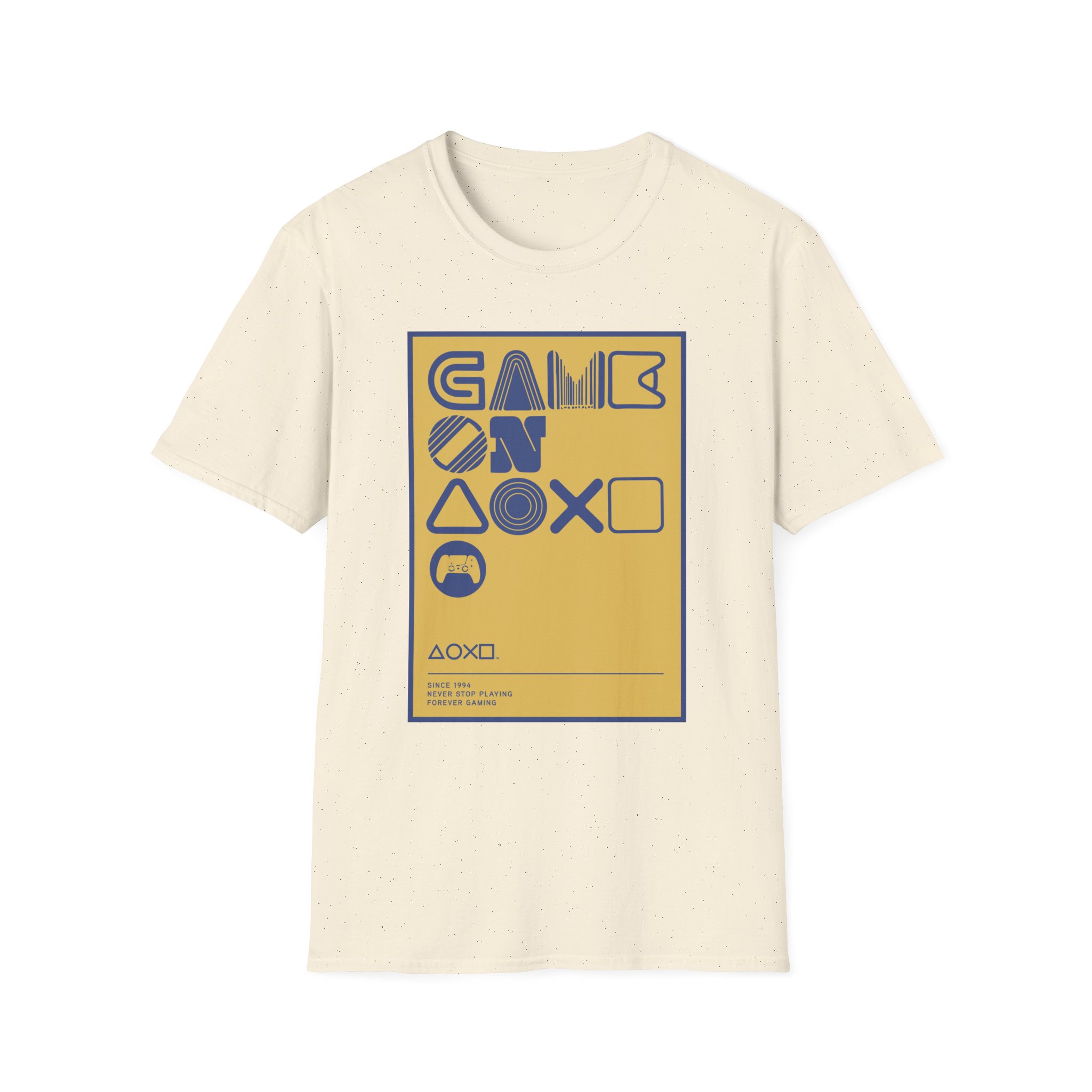 PlayStation Game On Unisex Softstyle T-Shirt