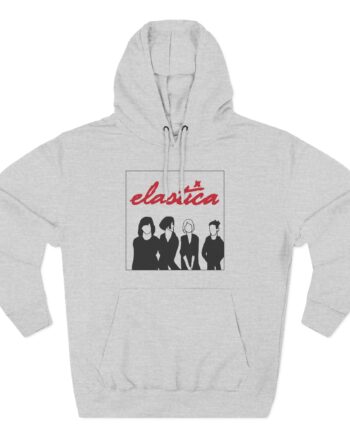 Elastica Three-Panel Fleece Hoodie