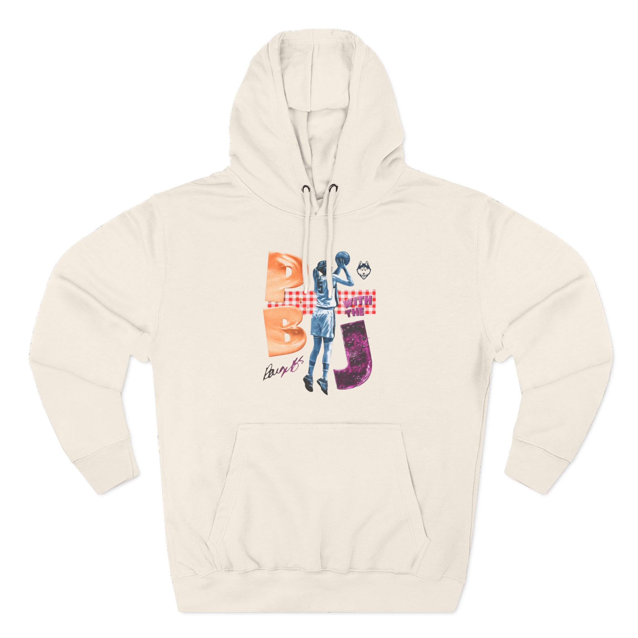Paige Bueckers Pb With the J Three-Panel Fleece Hoodie