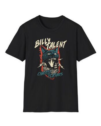 Billy Talent ﻿Chaotic Flashes Unisex Softstyle T-Shirt