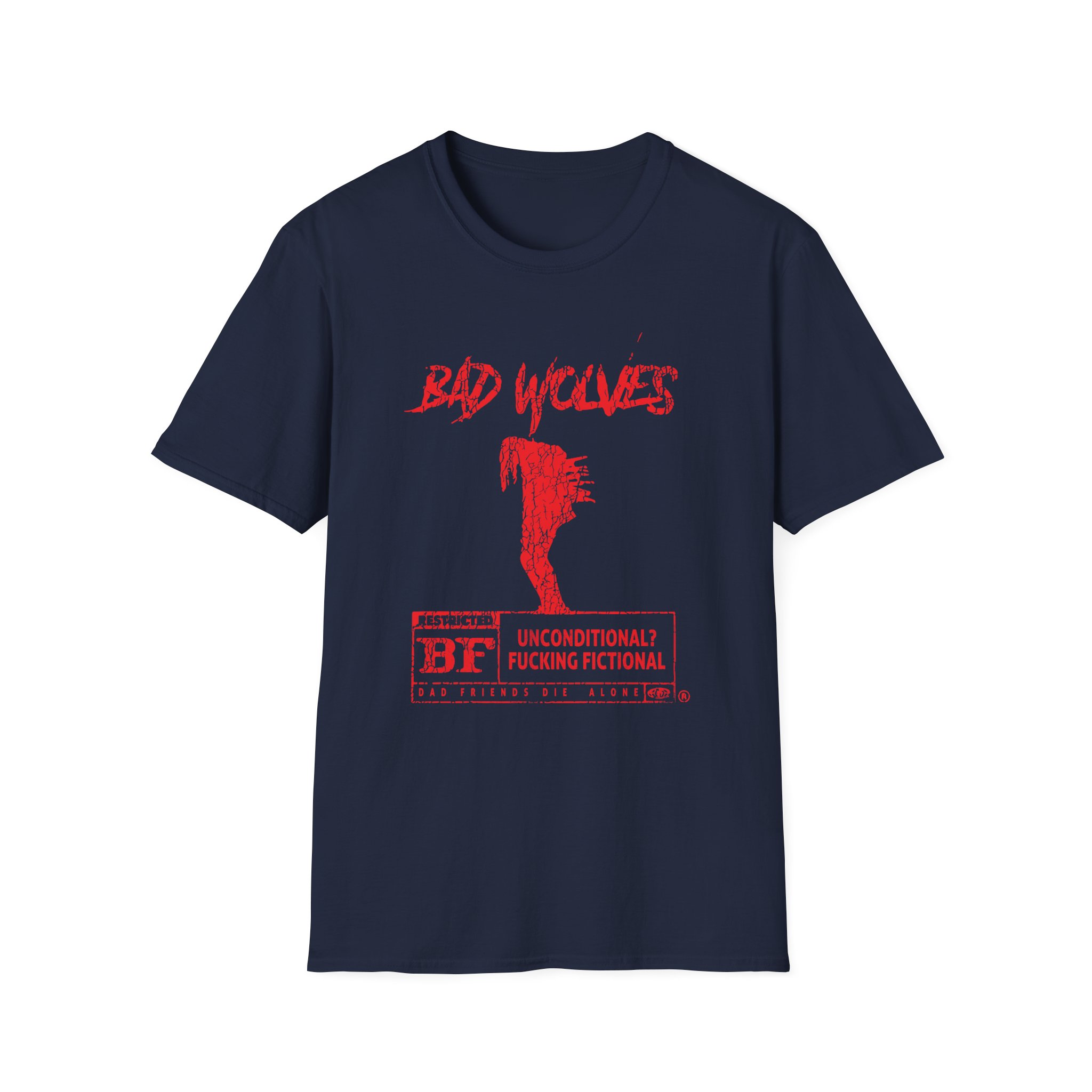 Bad Wolves Bad Friend Unisex Softstyle T-Shirt
