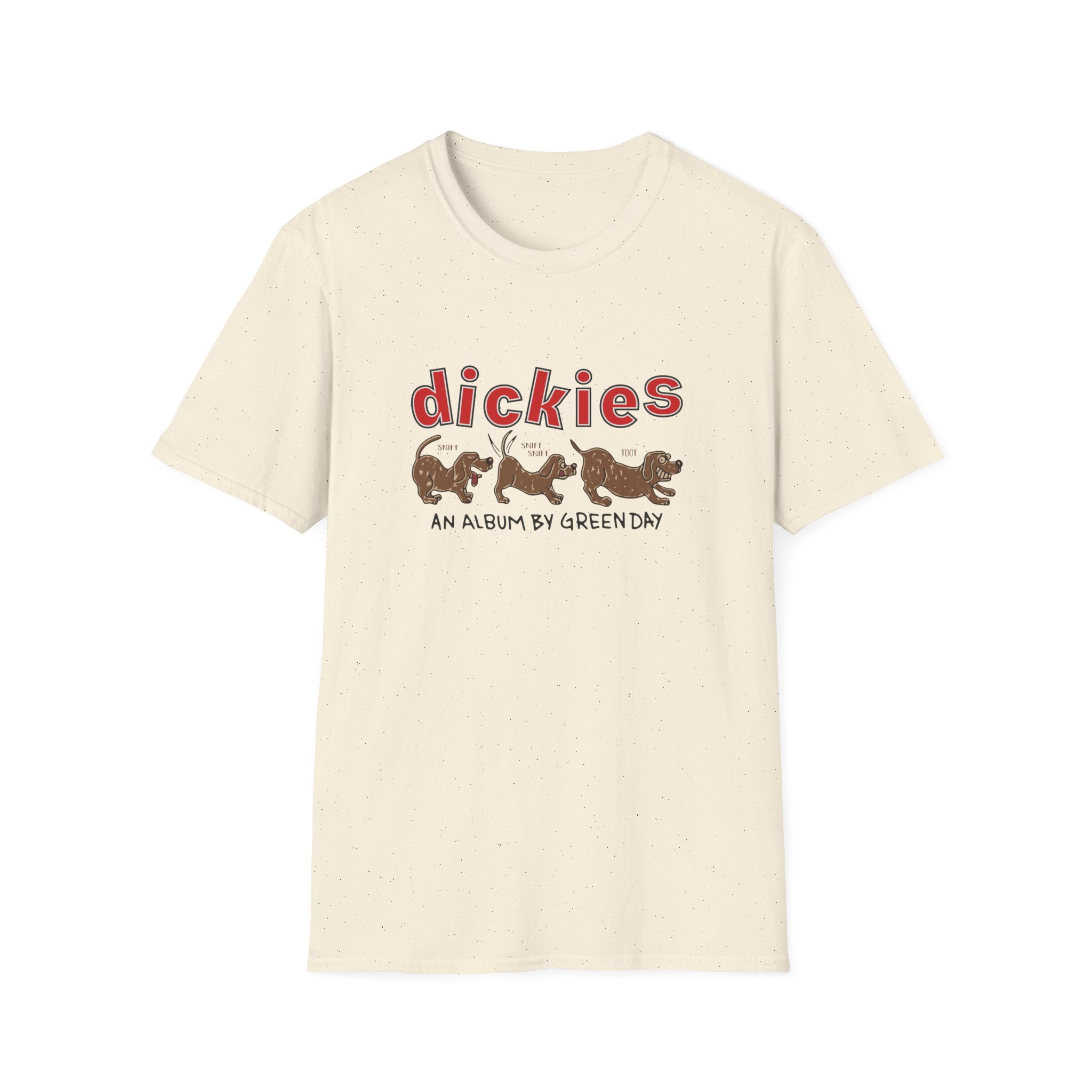 Green Day Dookie Dogs Unisex Softstyle T-Shirt
