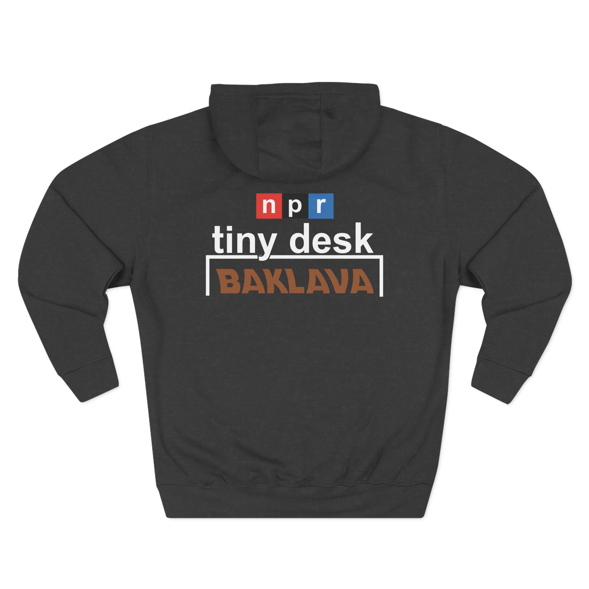 Action Bronson Baklava X Npr Tiny Desk Three-Panel Fleece Hoodie